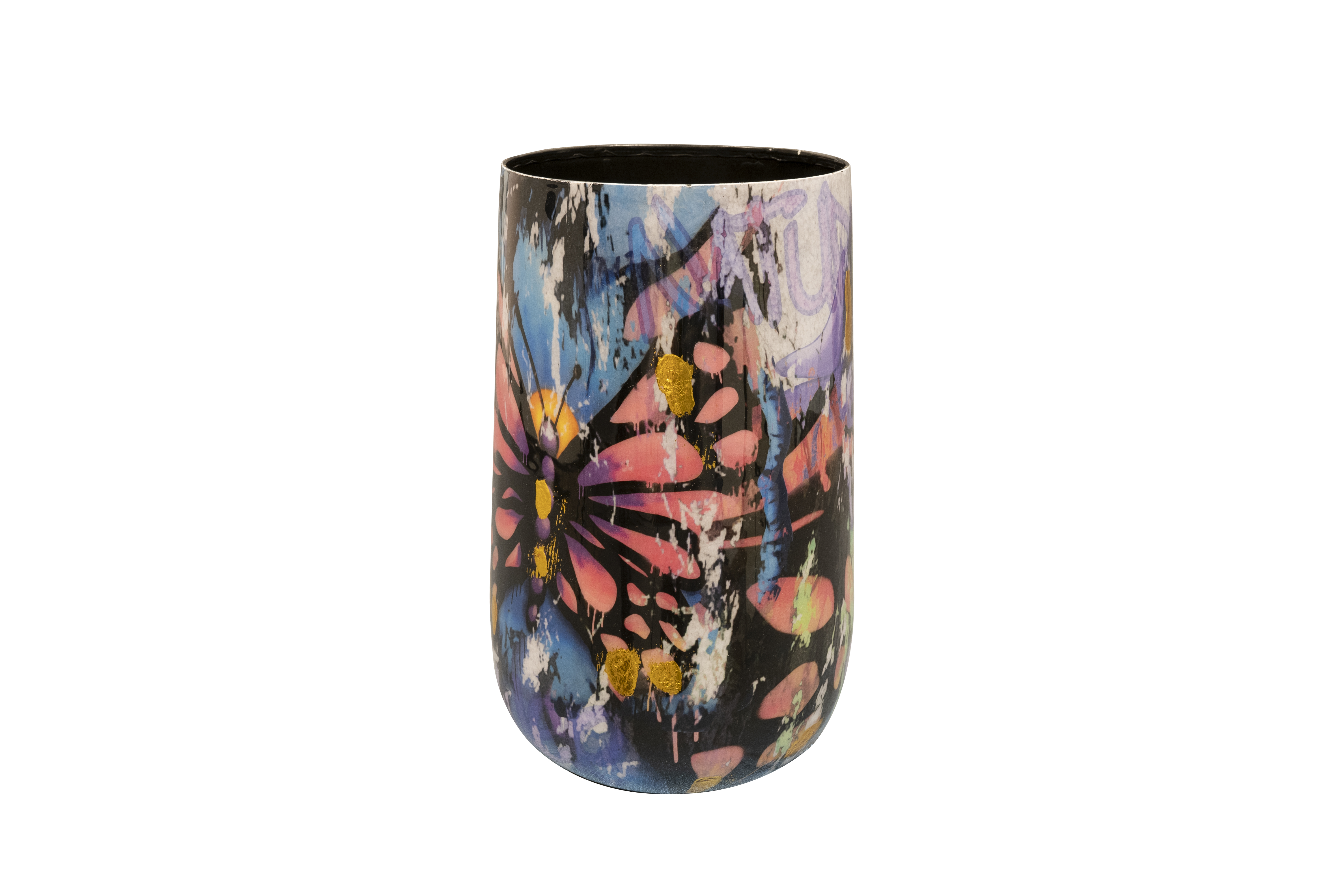 TS Vase Streetart lovepaint, Ø16 H26