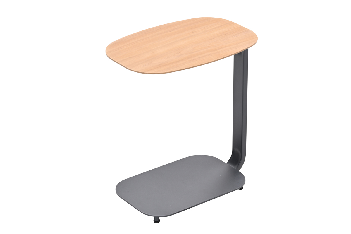 Garden Impressions Beistelltisch Lucca, Carbon schwarz/teak