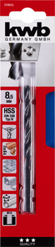Kwb HSS-Spiralbohrer DIN 338 / 8.5