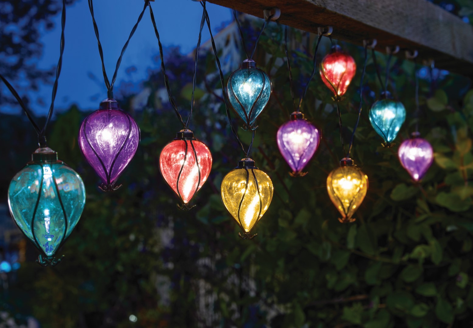 Smart Garden Rainbow Ballon Lichterkette