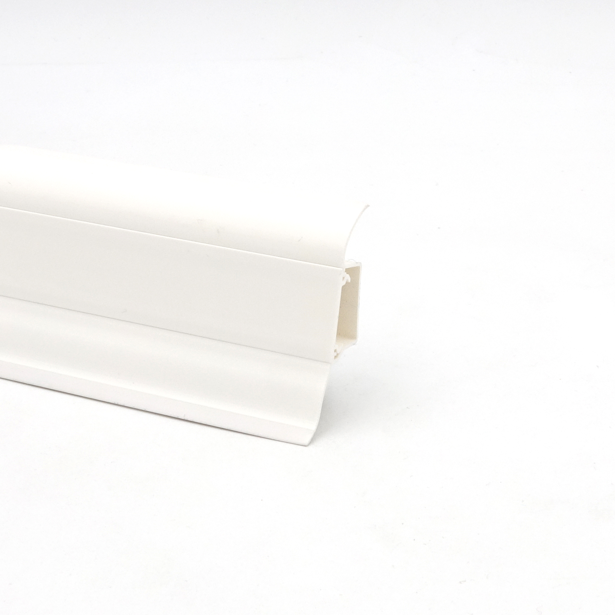Döllken Kunststoffsockelleiste Classic 50, weiß