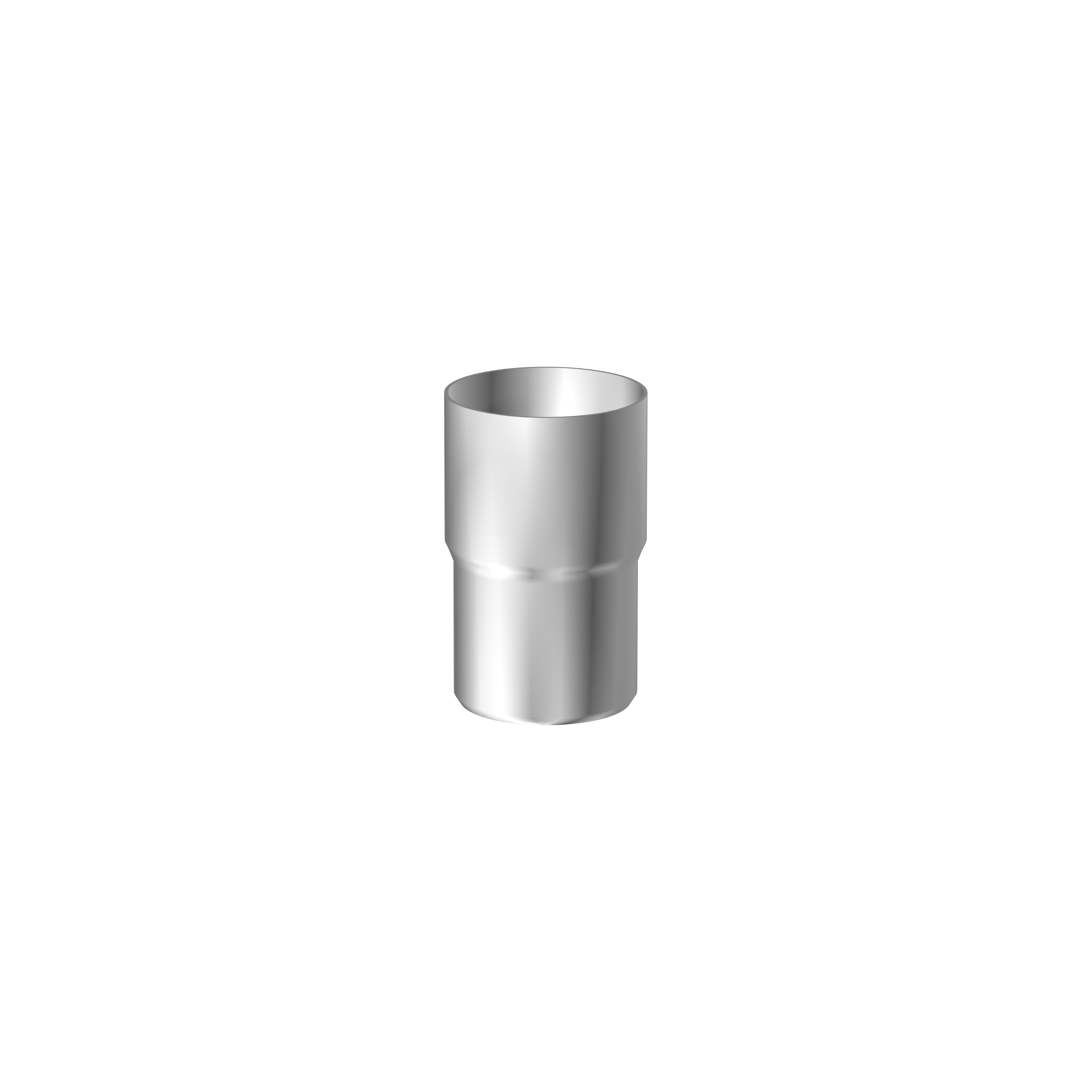 Sarei Fallrohrverbinder, Alu-natur, DN 100 Sarei Fallrohrverbinder, Alu-natur, DN 100