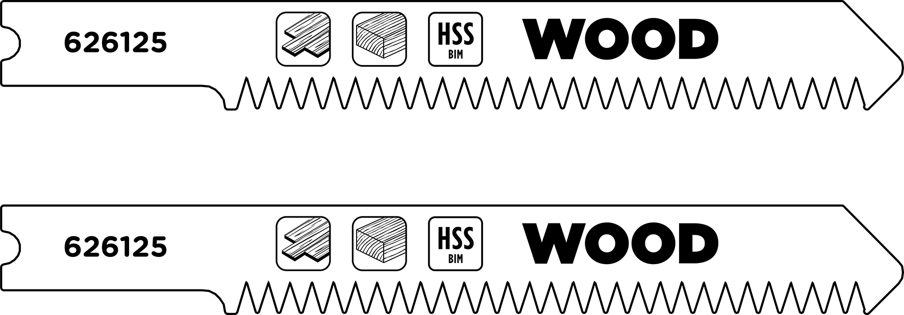 kwb HSS-BiM-Stichsägeblätter mit U-Schaft für Laminat und Hartholz, fein, 70 mm kwb HSS-BiM-Stichsägeblätter mit U-Schaft für Laminat und Hartholz, fein, 70 mm