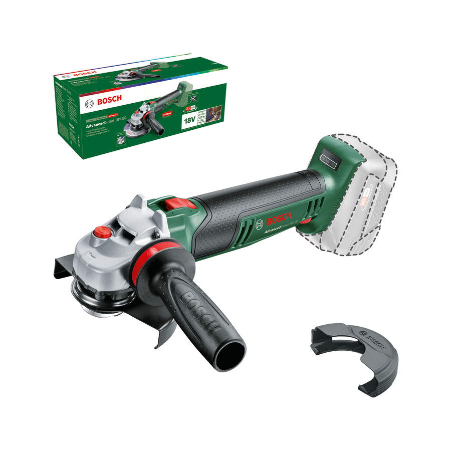 Bosch Akku-Winkelschleifer AdvancedGrind 18V-80 Bosch Akku-Winkelschleifer AdvancedGrind 18V-80