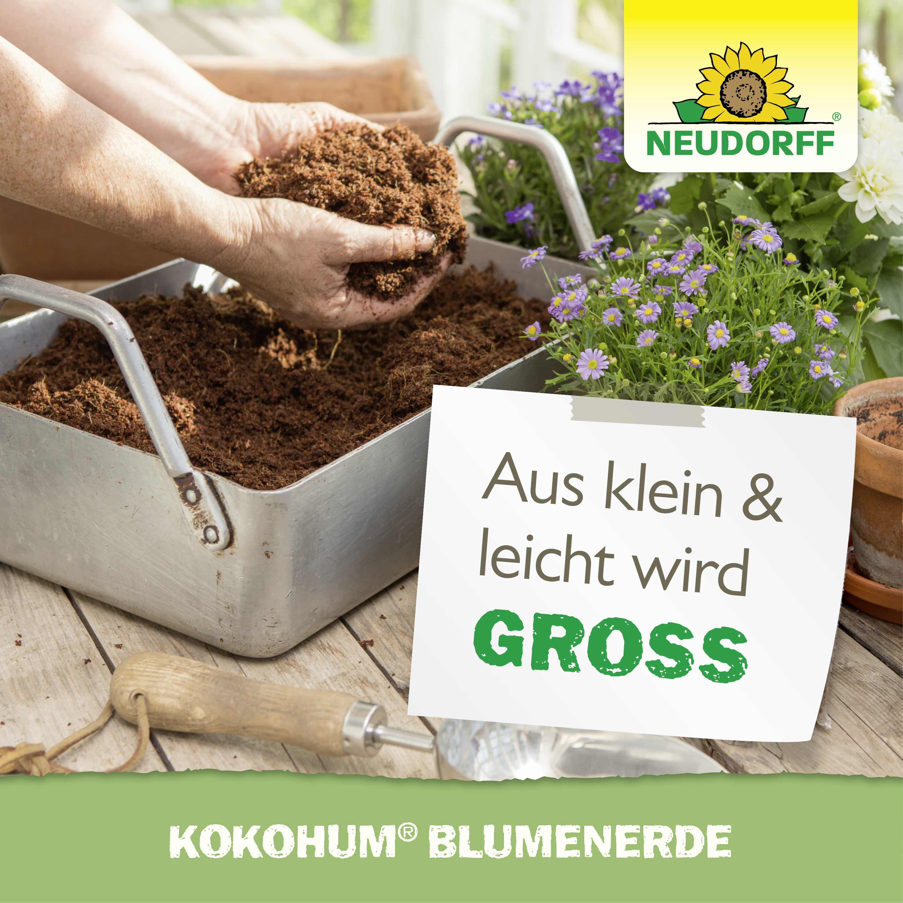 Neudorff Kokohum BlumenErde, 7 l
