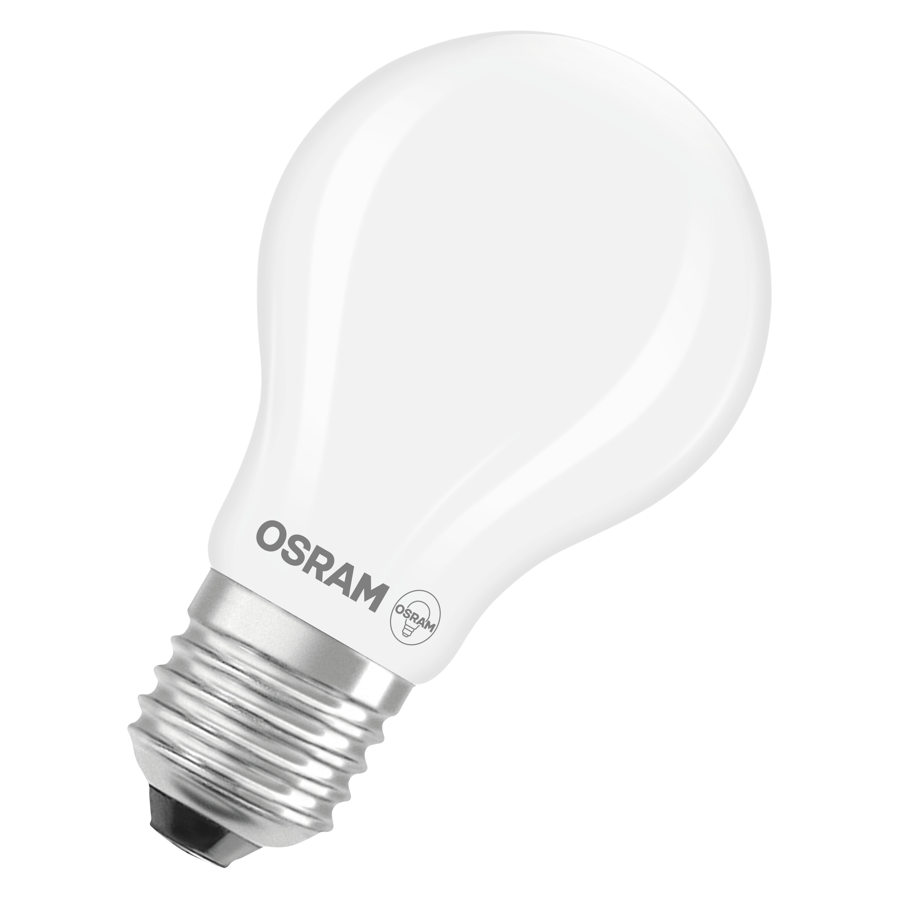Osram LED Lampe Base CLA60, E27, Warmweiß milchig