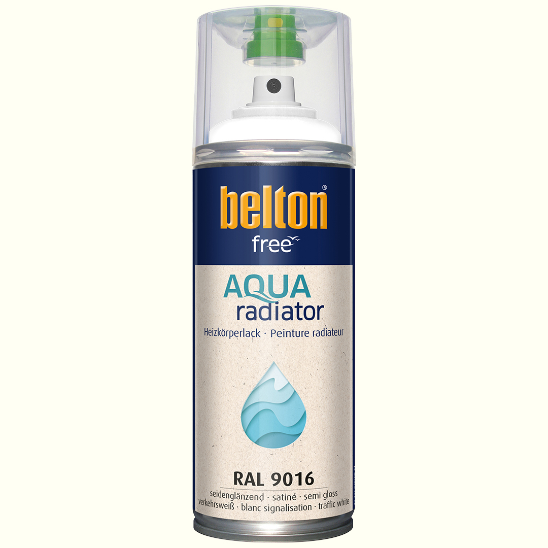 belton free Heizkörperlack seidenglänzend, 400ml