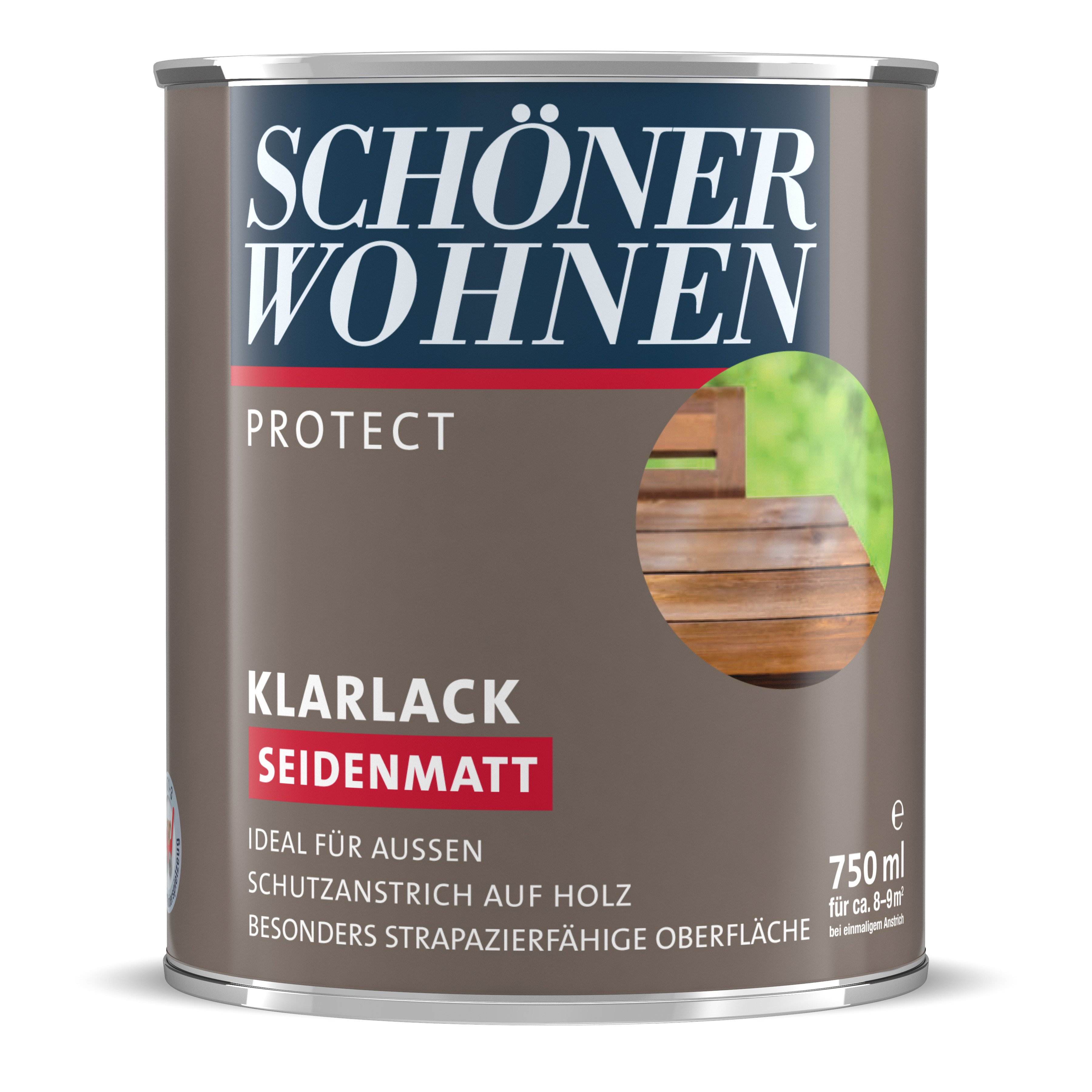 Schöner Wohnen Protect Klarlack, seidenmatt