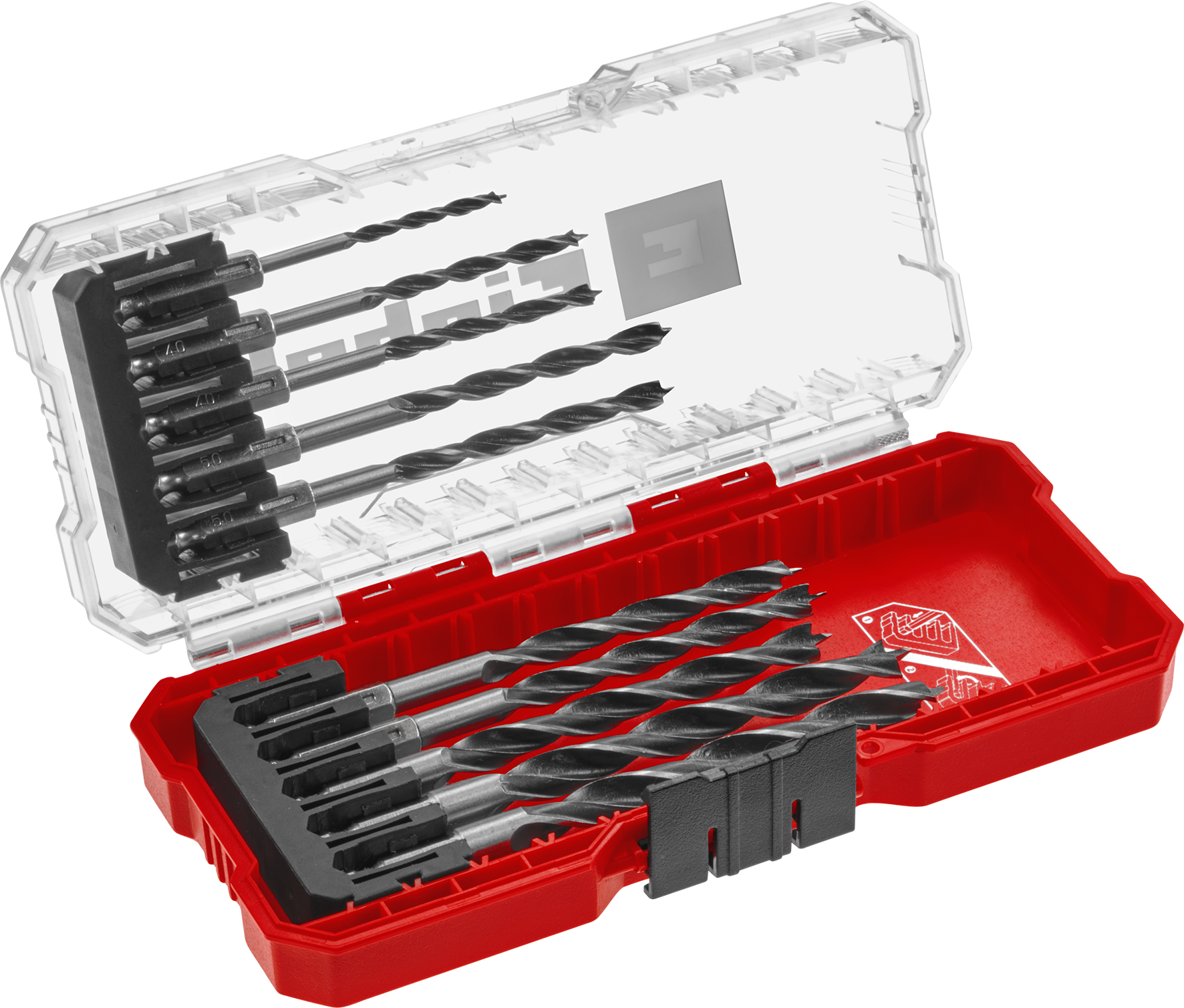 Einhell Holzspiralbohrer-Set, S-CASE, 10-tlg.