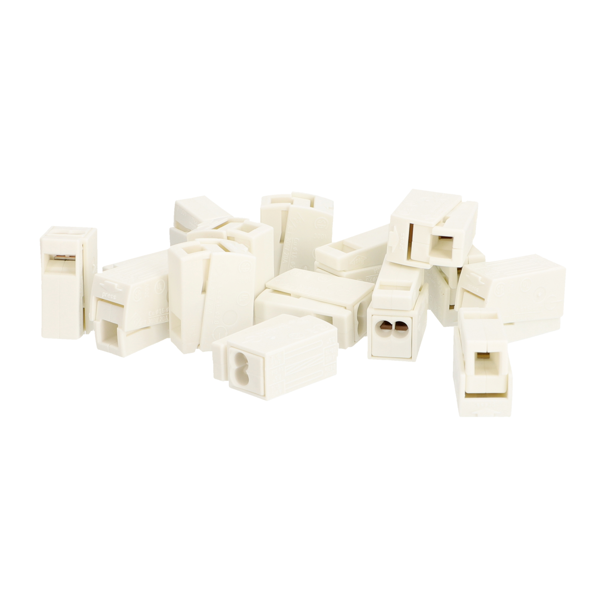 Wago Leuchtenklemme 2-fach 2,5mm², 15x Wago Leuchtenklemme 2-fach 2,5mm², 15x