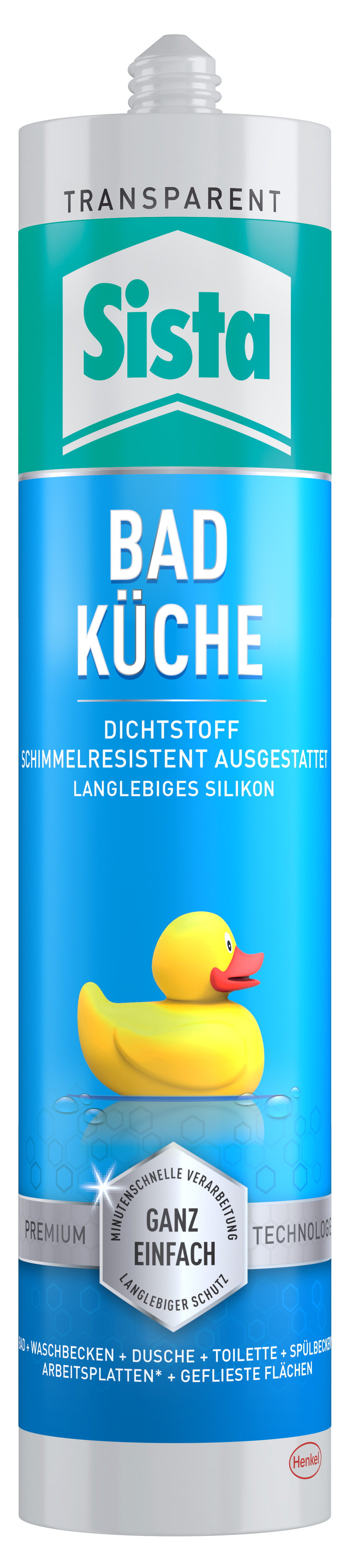 4057278009026 Sista Silikon Bad & Küche, transparent