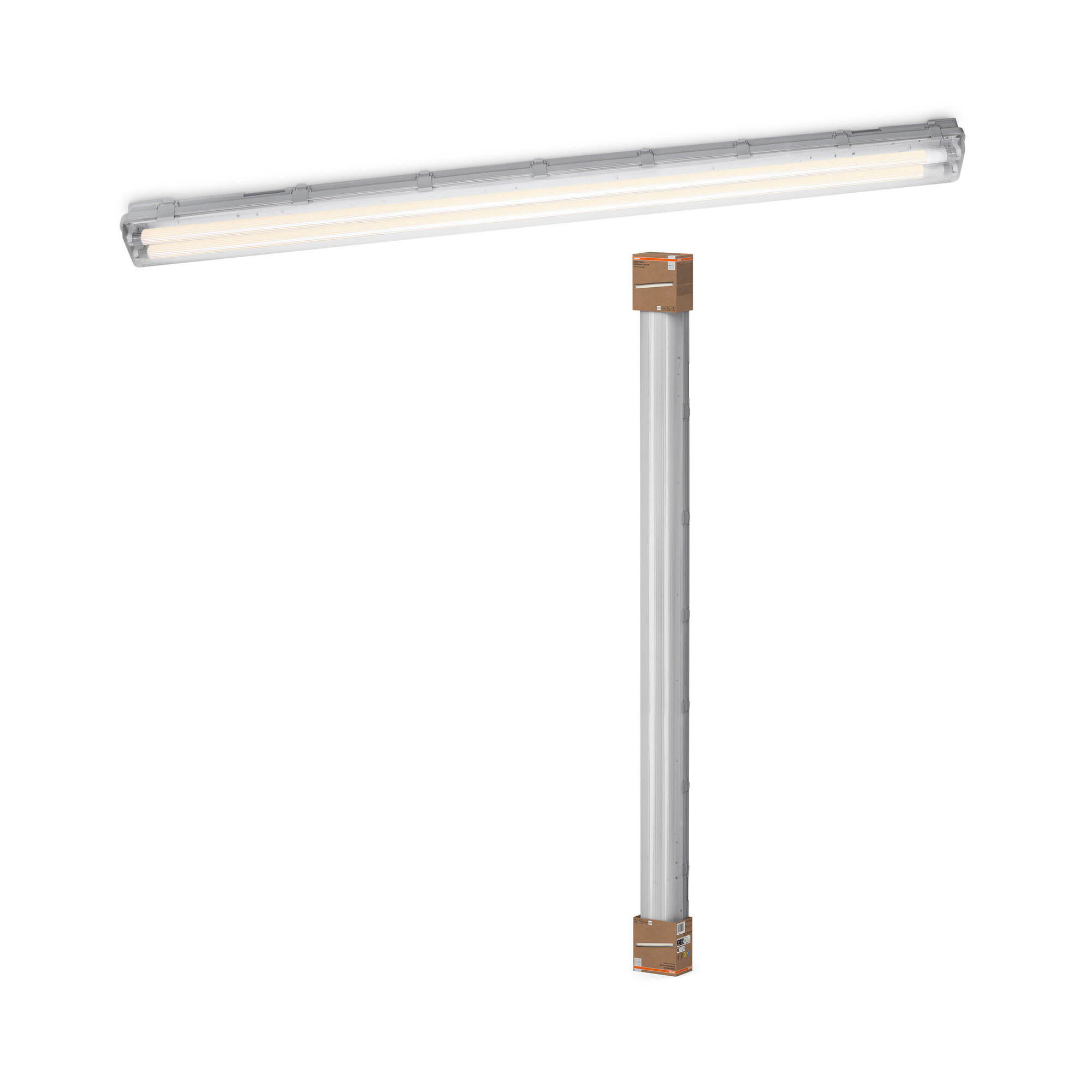 Osram Feuchtraumlampe Essential, 150 cm, 2X19W