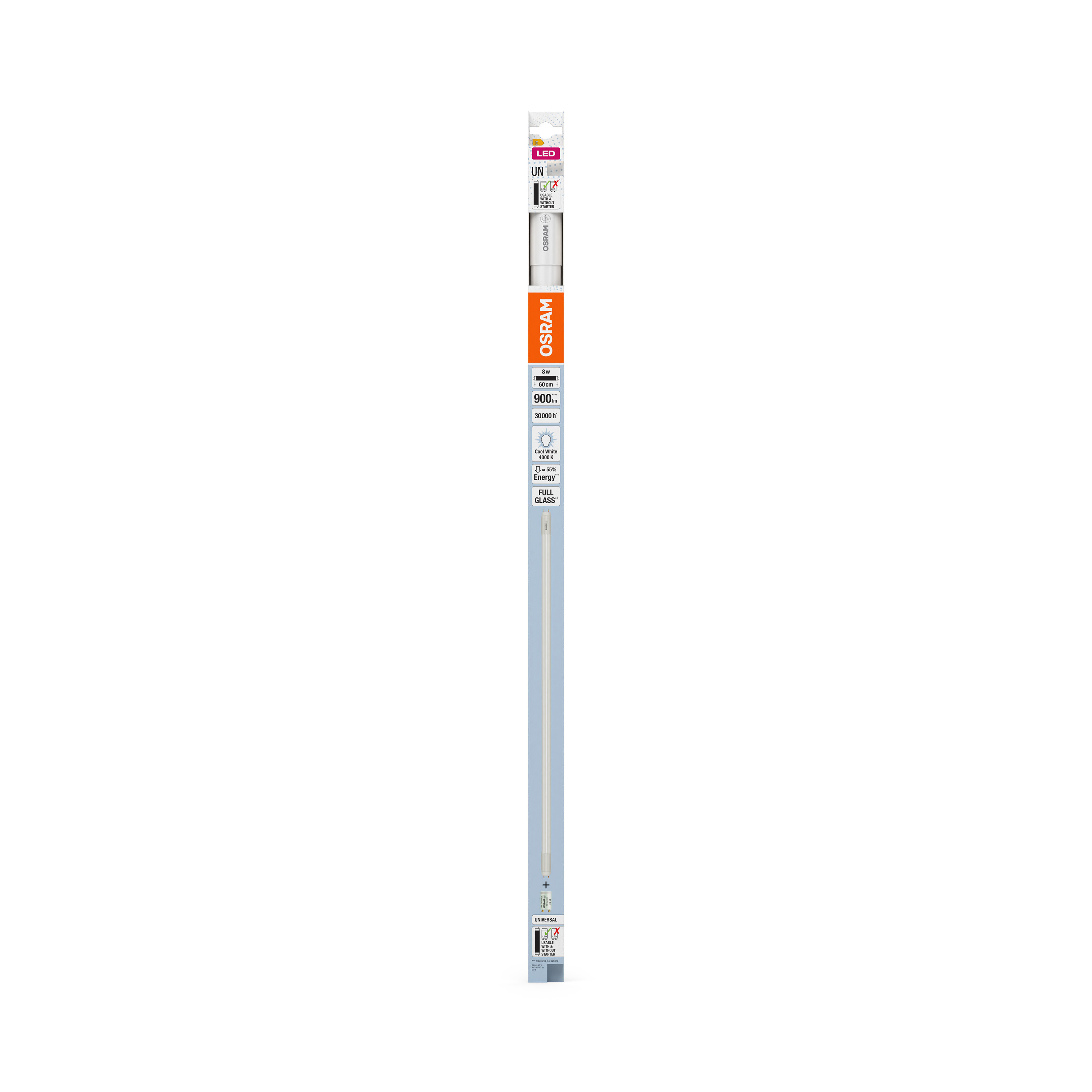 Osram LED Röhre TUBE T8 Universal, kaltweiß