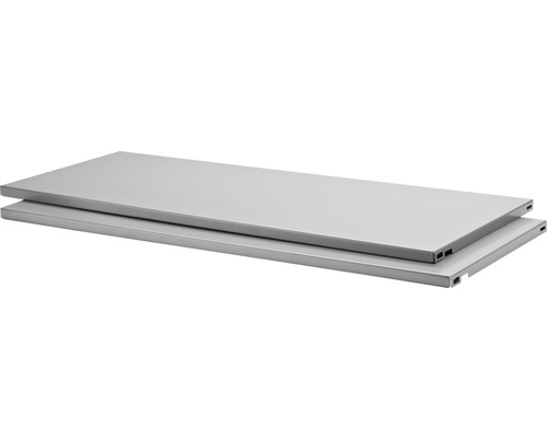 Dolle Regal Steelboard-Set, grau, 800 x 300 mm