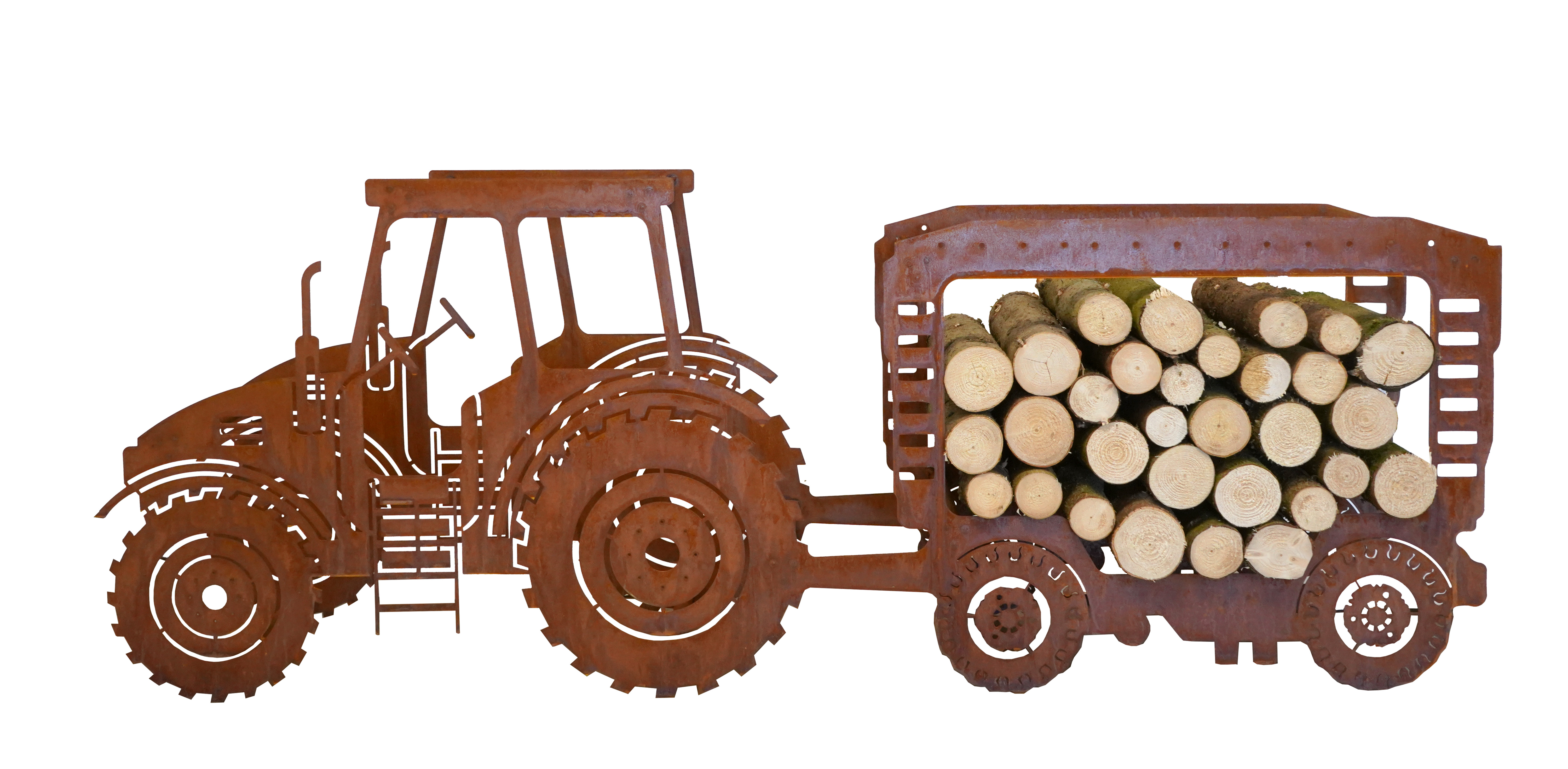 Badeko Traktor mit Anhänger