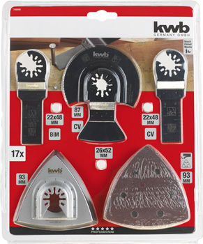 708900-300 Kwb Multi-Tool, 23-tlg.