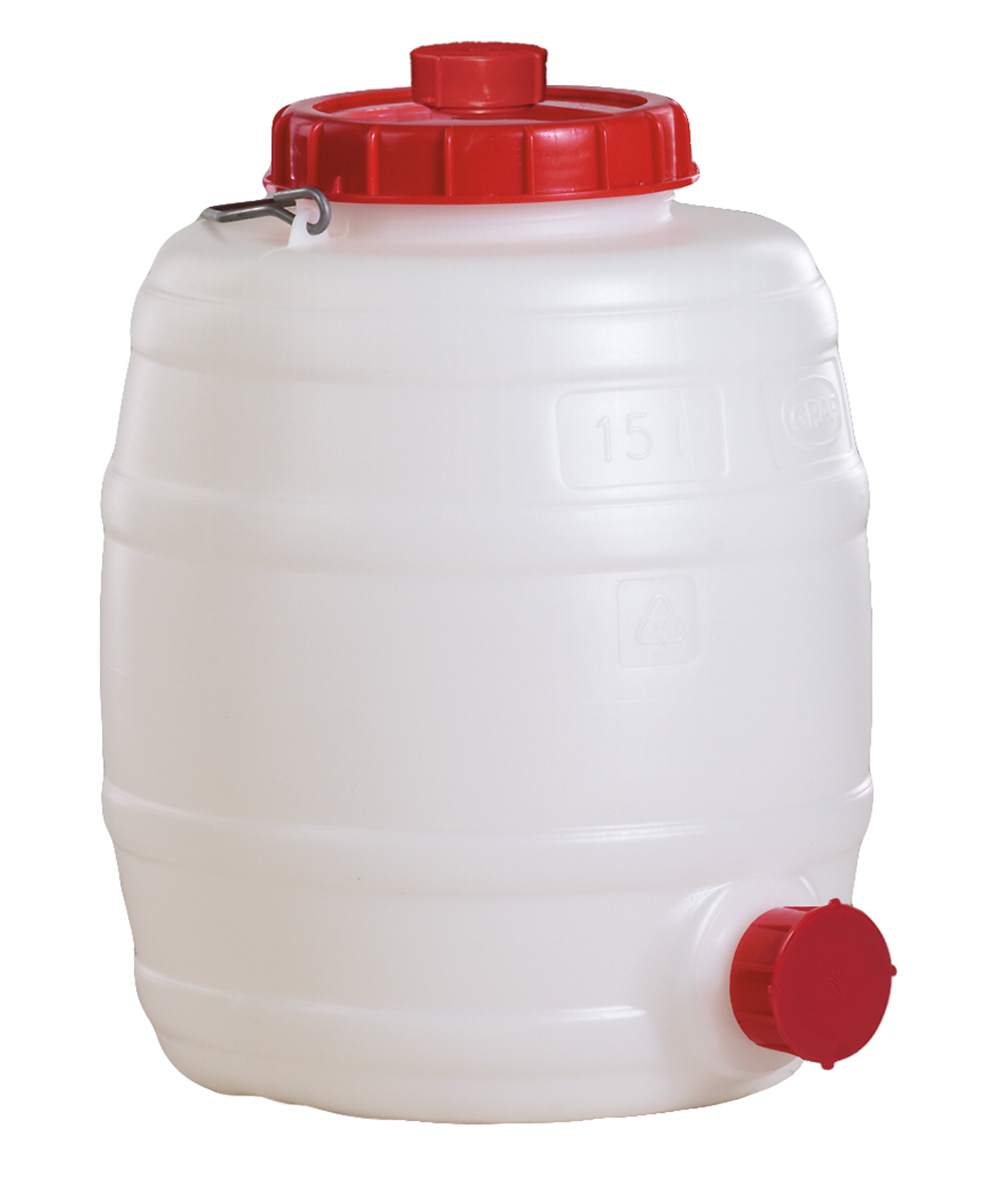 Graf Universal-Fass rund, PE, 30 l lebensmittelecht Graf Universal-Fass rund, PE, 30 l lebensmittelecht