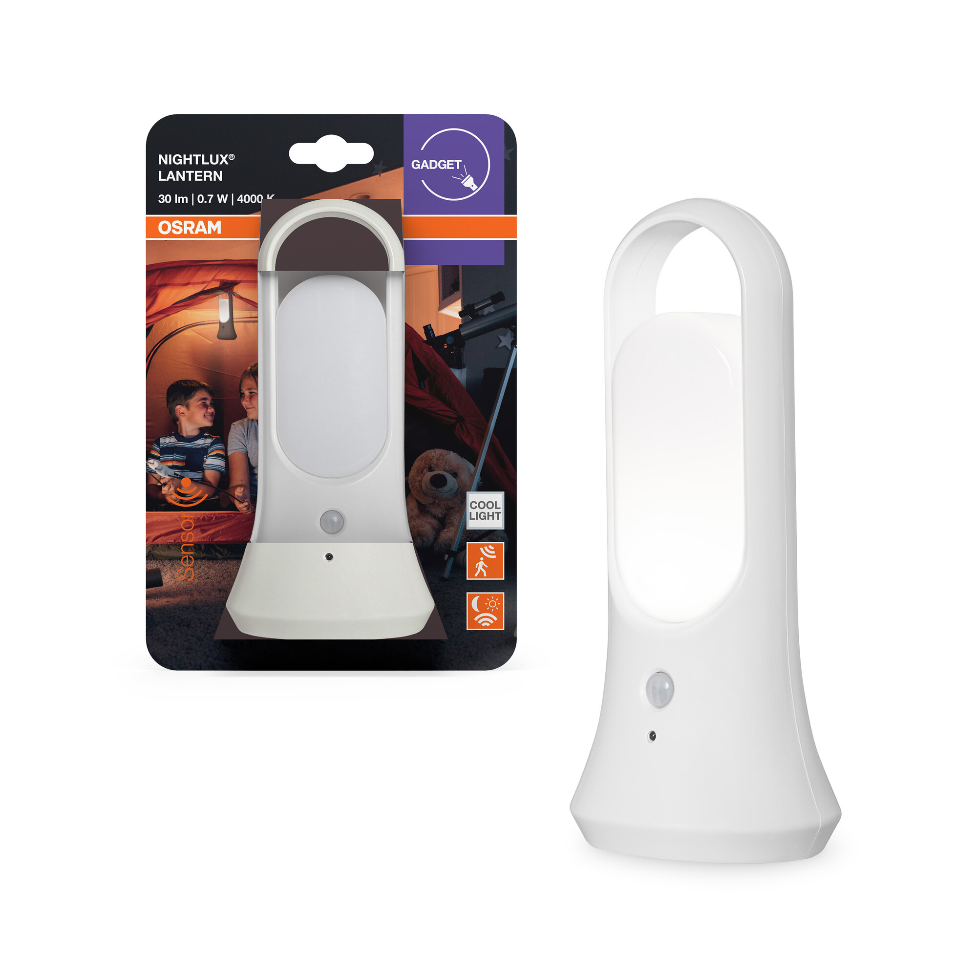 Osram Mobile Leuchte "Nightlux Lantern", weiß