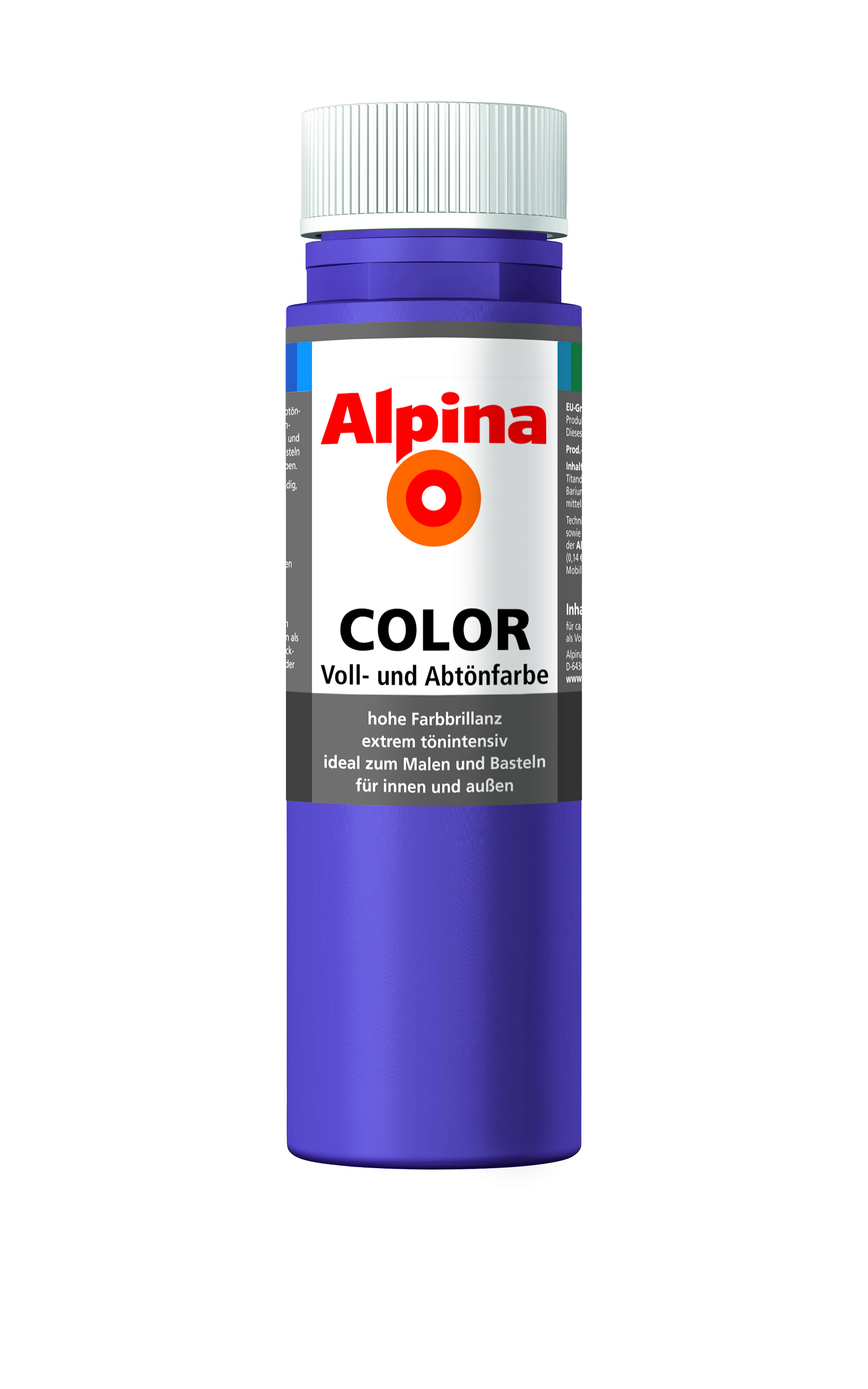 4001244707270_Alpina_Color_250ml_SweetViolett Alpina Color Voll- und Abtönfarbe Sweet Violet, 250ml