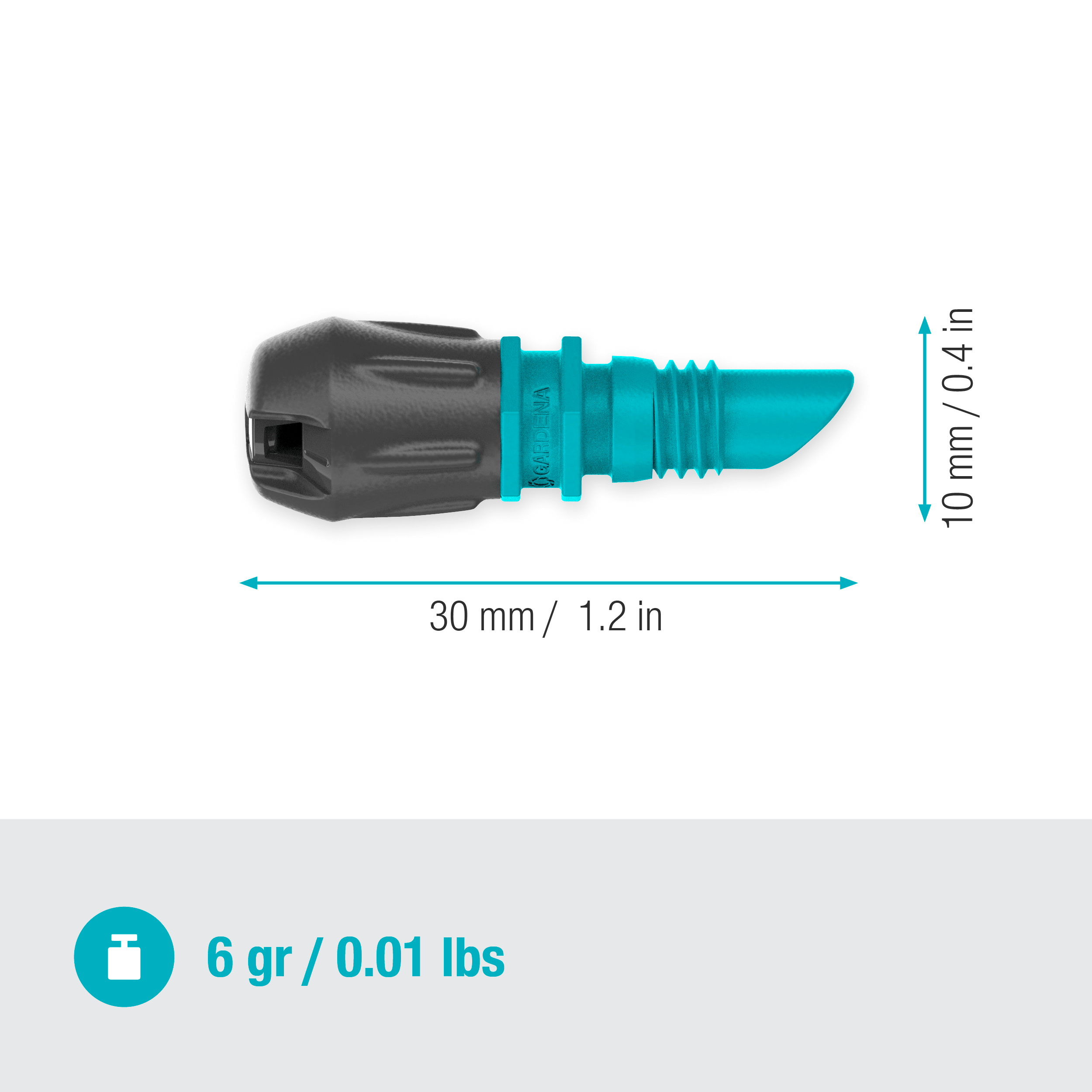 Gardena Micro-Drip-System Endstreifendüse - Inhalt: 5 Stück Gardena Micro-Drip-System Endstreifendüse - Inhalt: 5 Stück