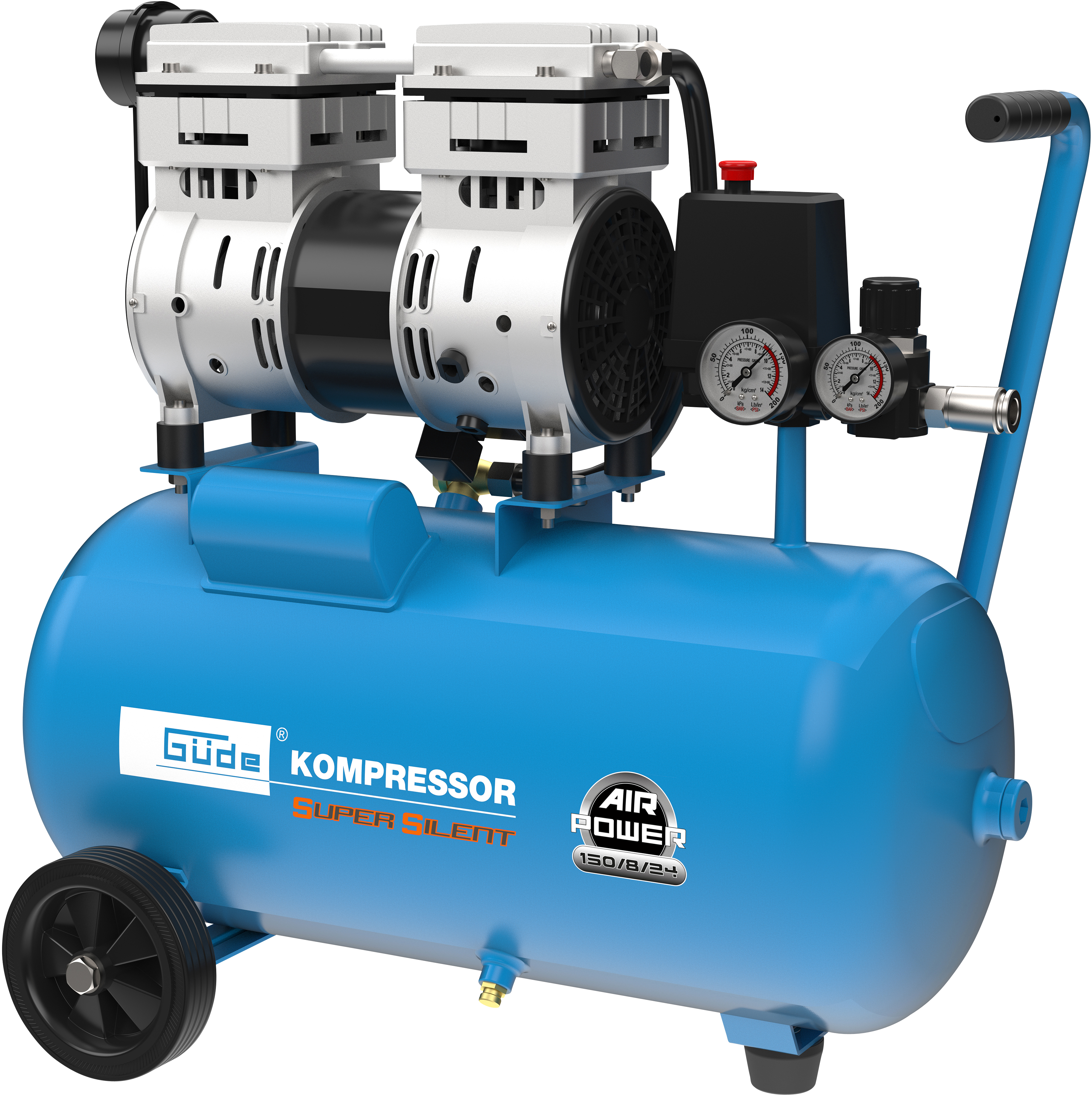 Güde Kompressor Airpower 150/8/24 SILENT Güde Kompressor Airpower 150/8/24 SILENT