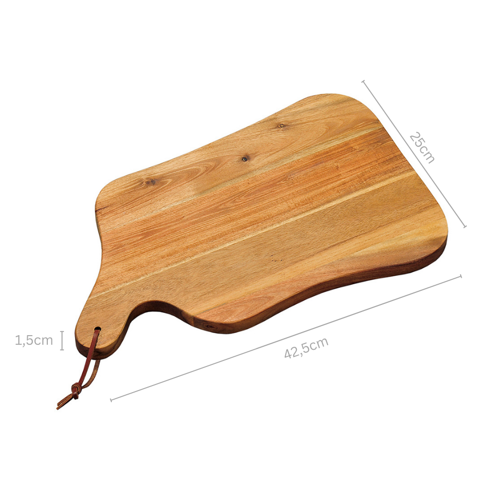 Kesper Schneid-&Servierbrett, Akazie, FSC, 42,5 x 25 x 1,5 cm Kesper Schneid-&Servierbrett, Akazie, FSC, 42,5 x 25 x 1,5 cm