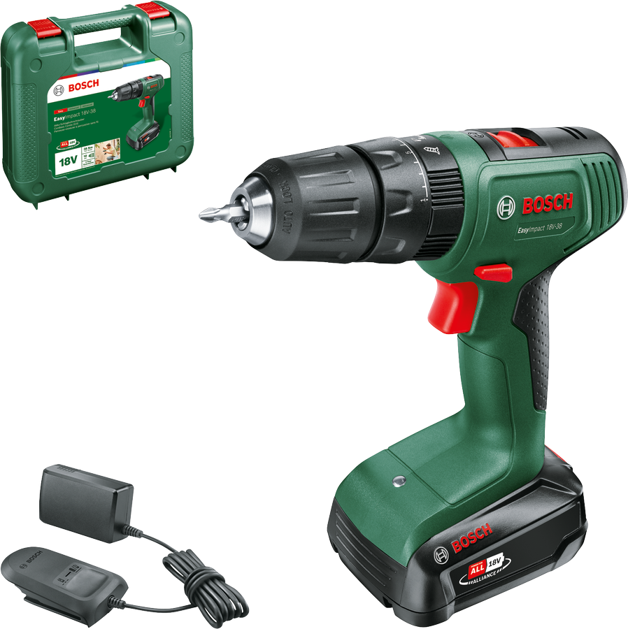 Bosch Akku-Schlagbohrschrauber EasyImpact 18V-40