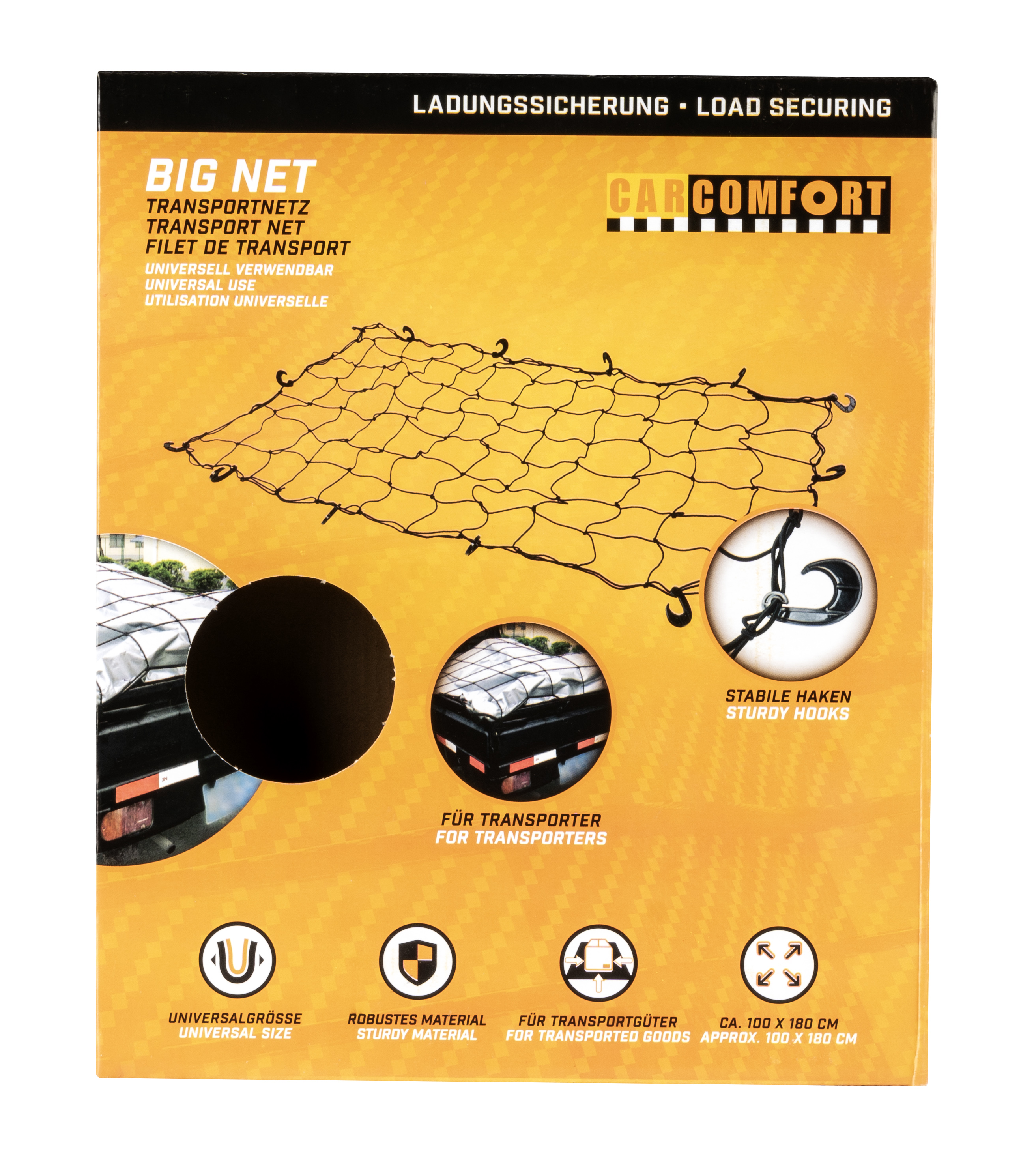 CarComfort Transportnetz Big Net, 100 x 180 cm