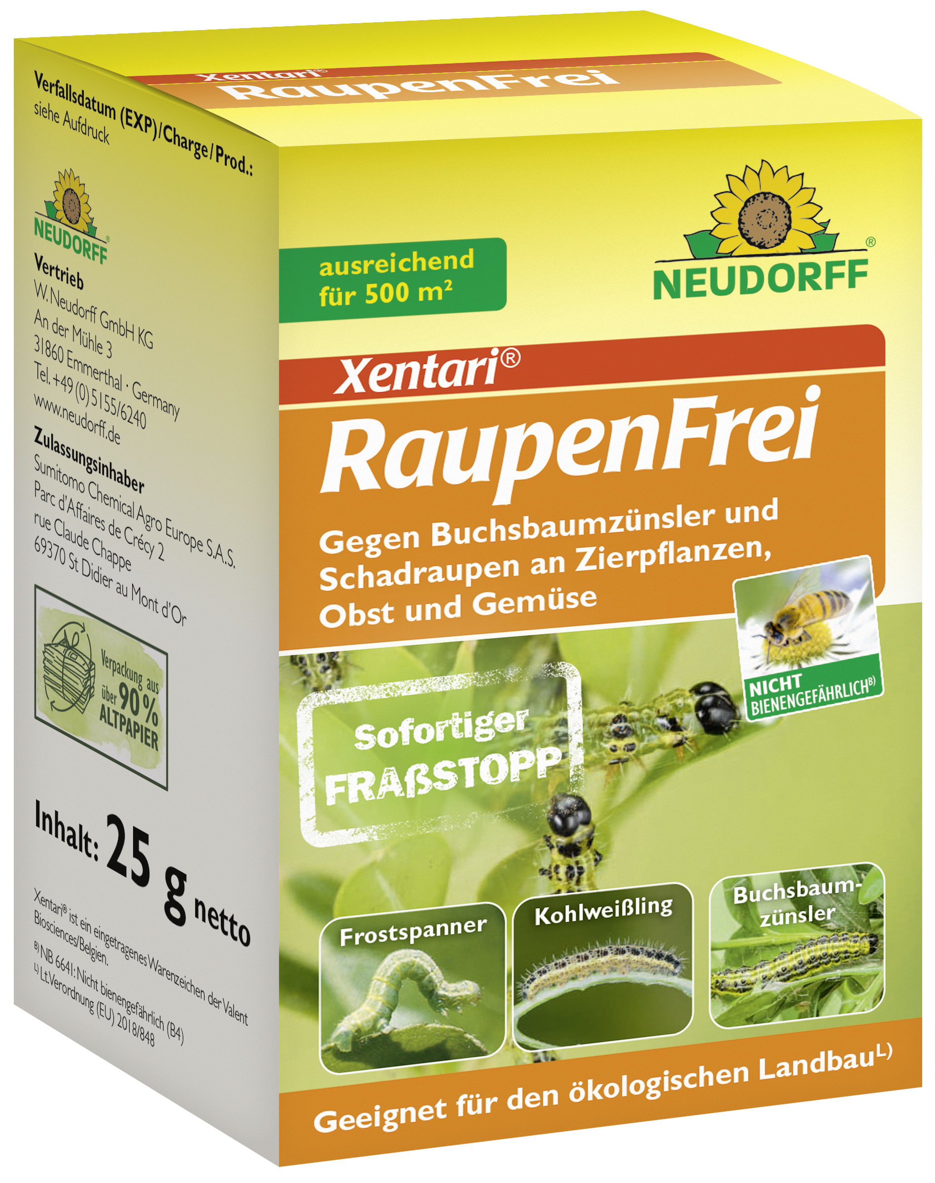 Neudorff Xentari Raupenfrei, 25 g Neudorff Xentari Raupenfrei, 25 g