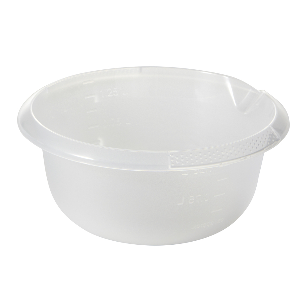 Keeeper Schüssel rund, 1,5L, transparent