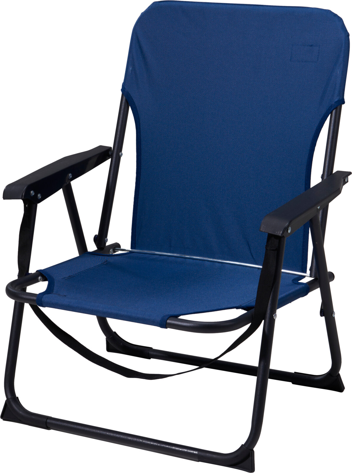 Koopman Klappstuhl, blau, 42 x 54 x 26/66 cm