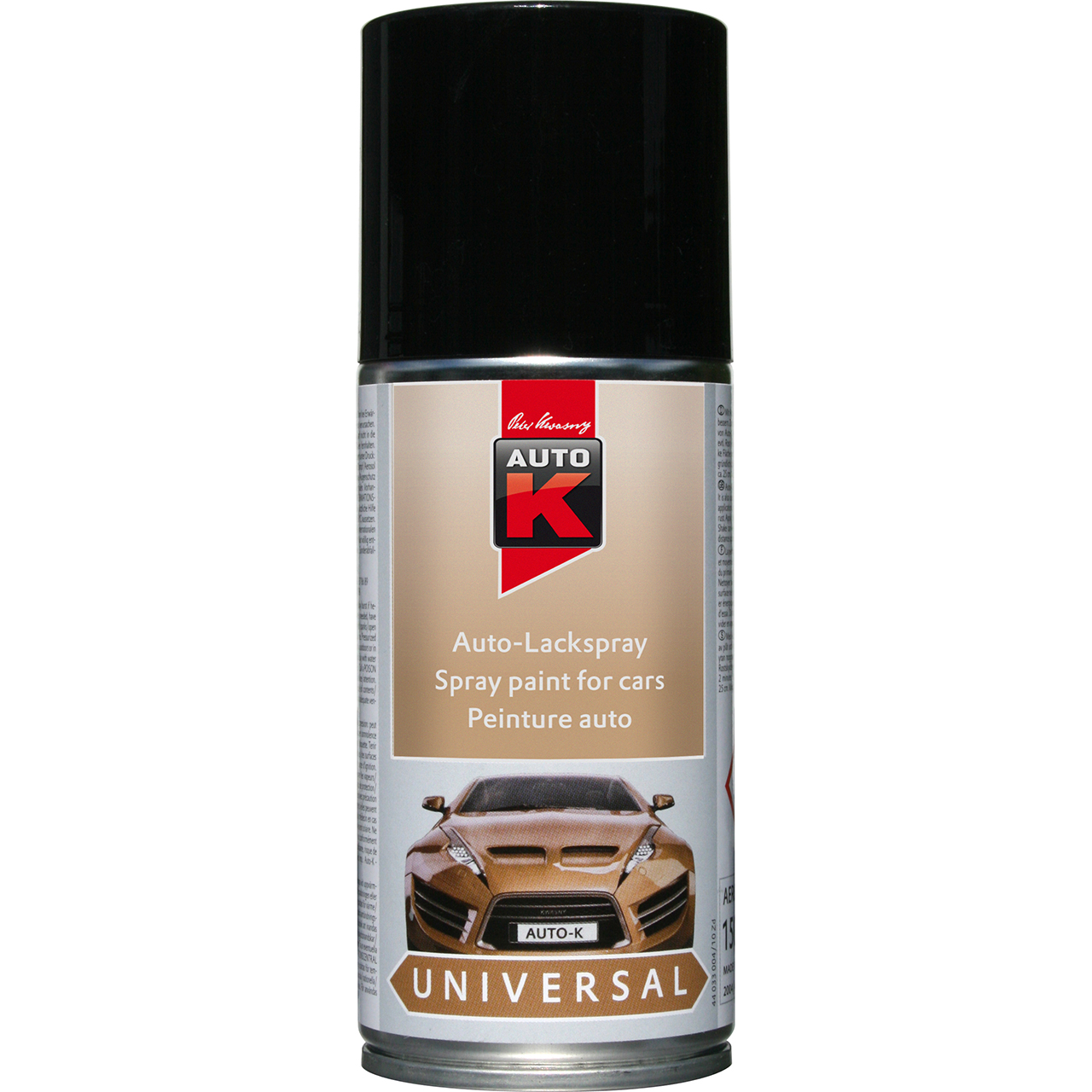Auto-K Universal Auto-Lackspray schwarz glanz 150ml