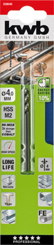Kwb HSS M2 Metallbohrer 4 mm