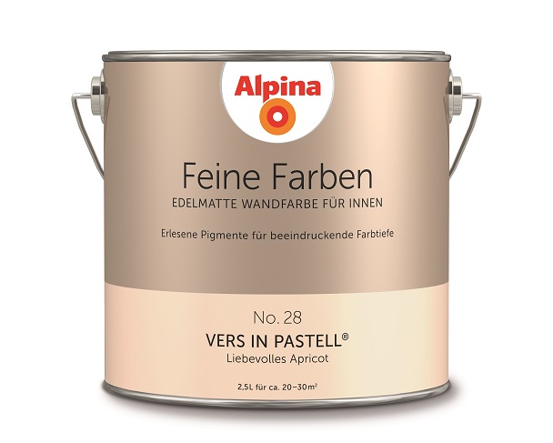 Alpina Feine Farbe No. 28, Vers in Pastell