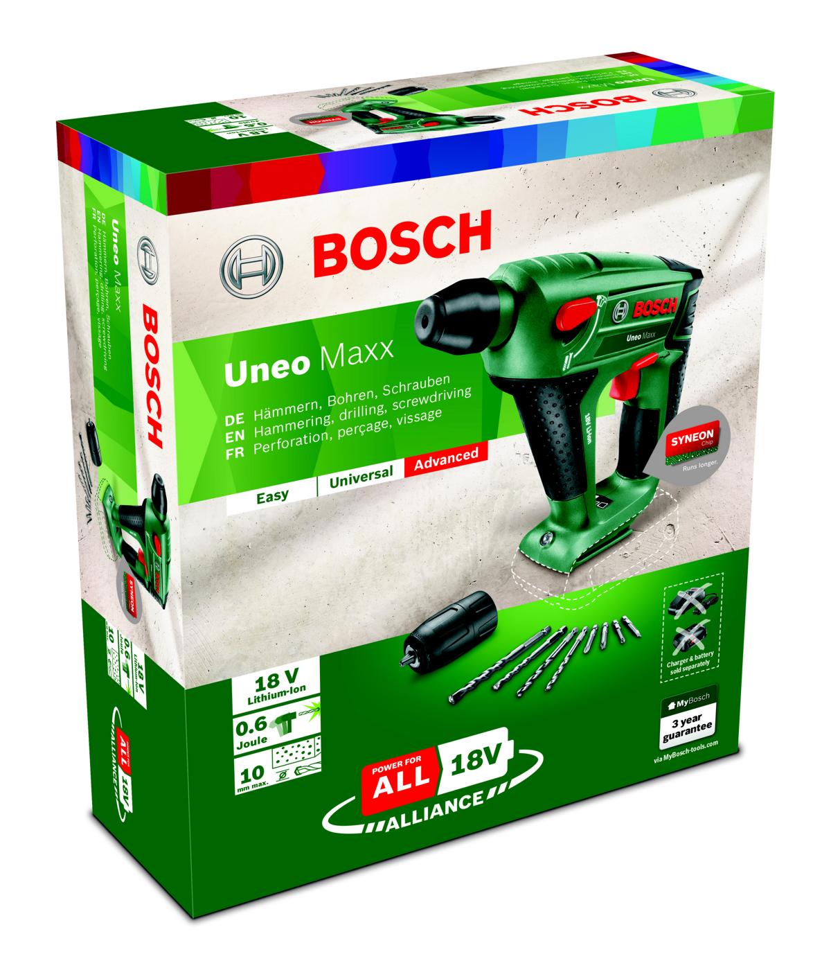 K1600_290151_-Bosch-Akku-Bohrhammer-Uneo-Maxx-18V-ohne-Akku-2 Verpackung des Bosch Akku-Bohrhammer 18V Uneo Maxx