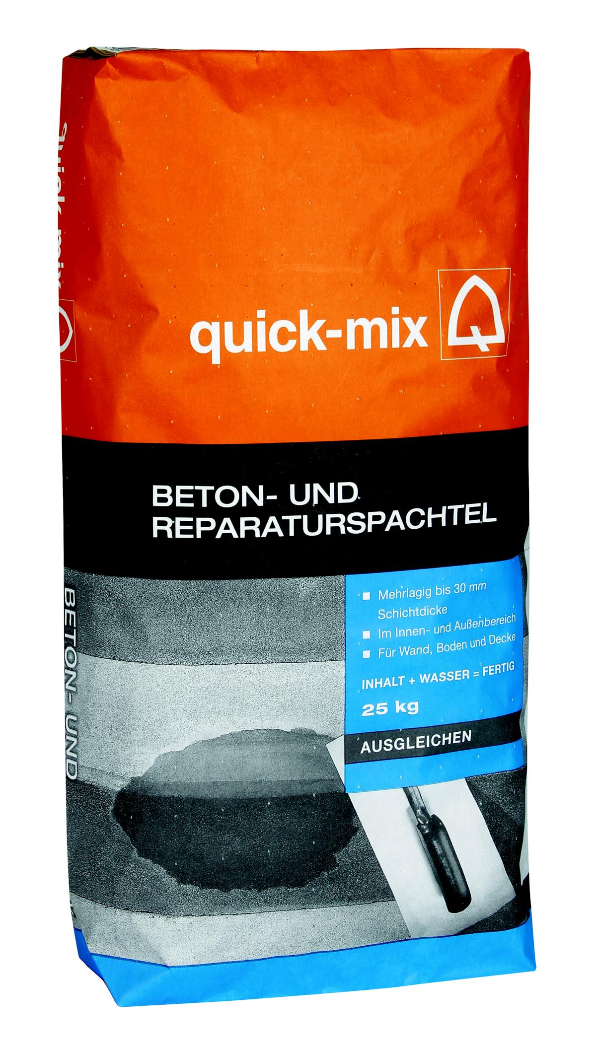 Quick-Mix Beton - und Reparaturspachtel