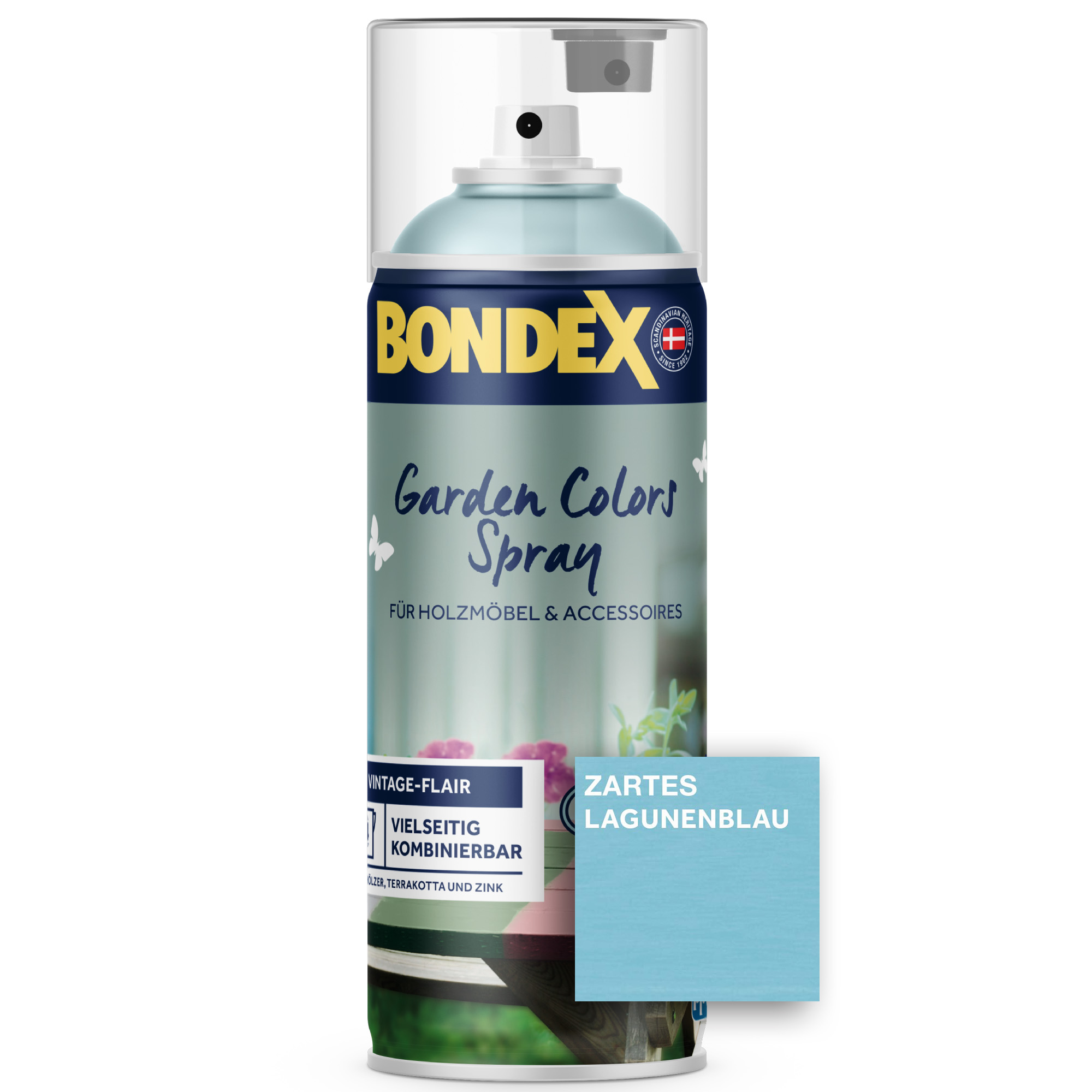 Bondex Garden Colors Spray lagunenblau, 0,4 l Bondex Garden Colors Spray lagunenblau, 0,4 l