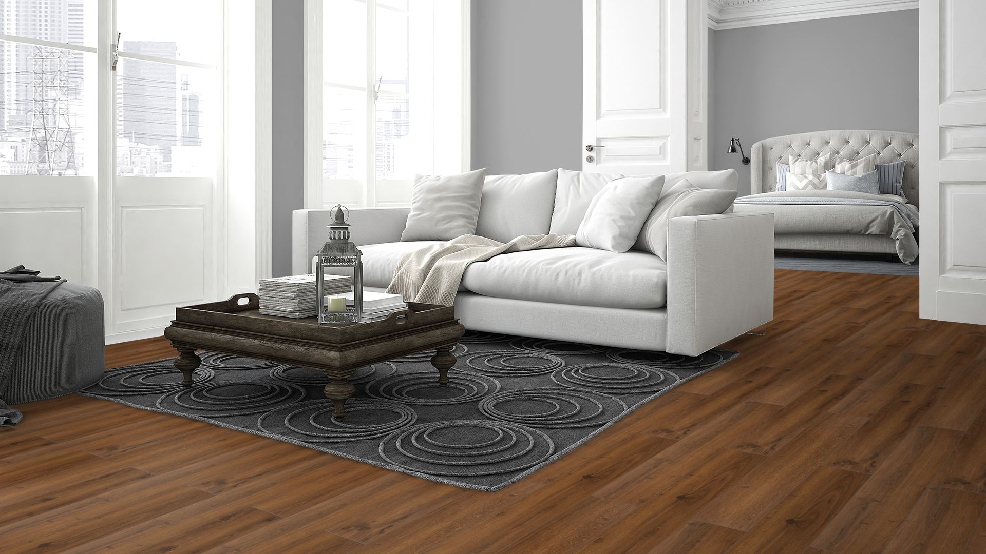 230493_12 Classen Laminatboden Oak Dark Brown