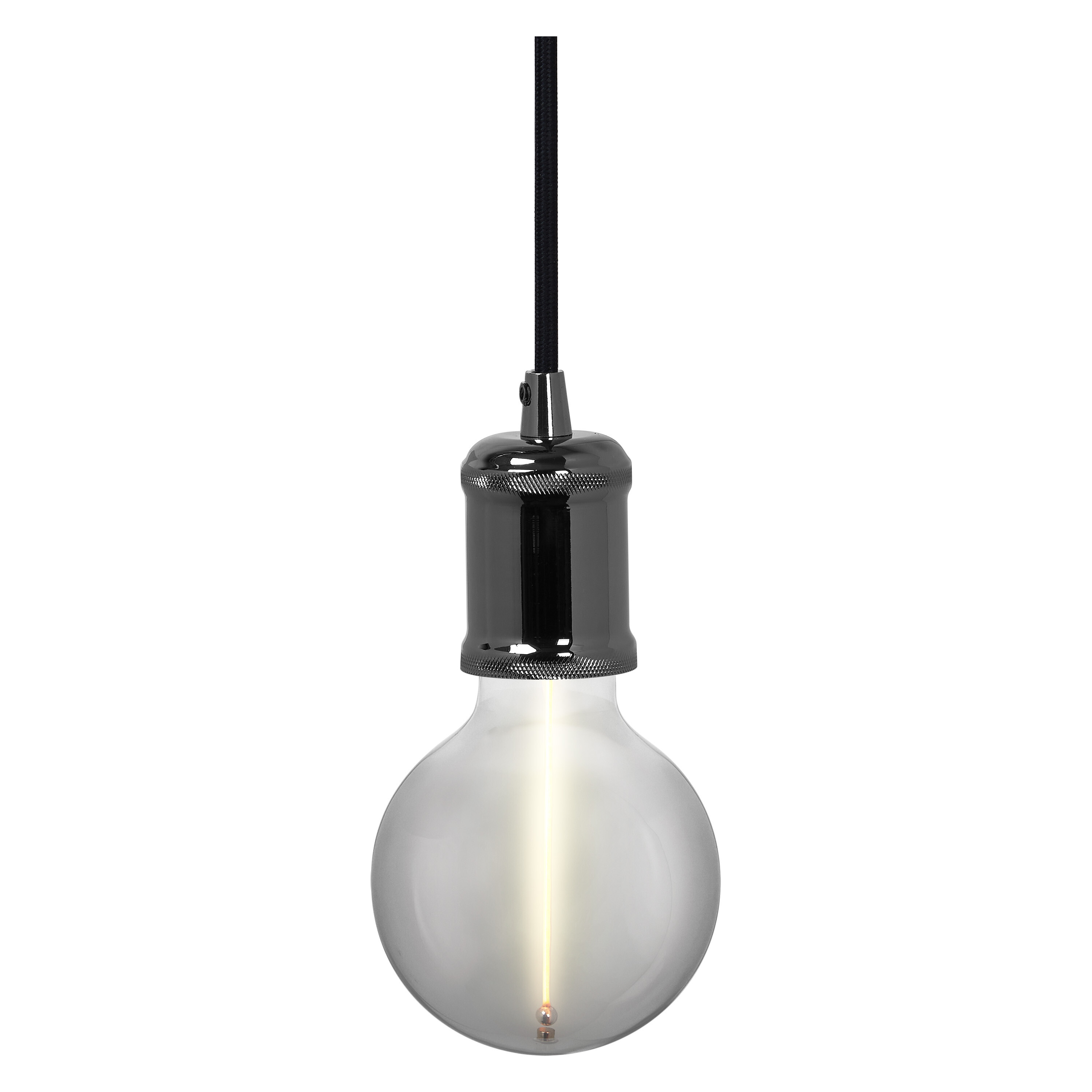Osram Vintage 1906 Pendelleuchte Bobbin, E27, gun metal