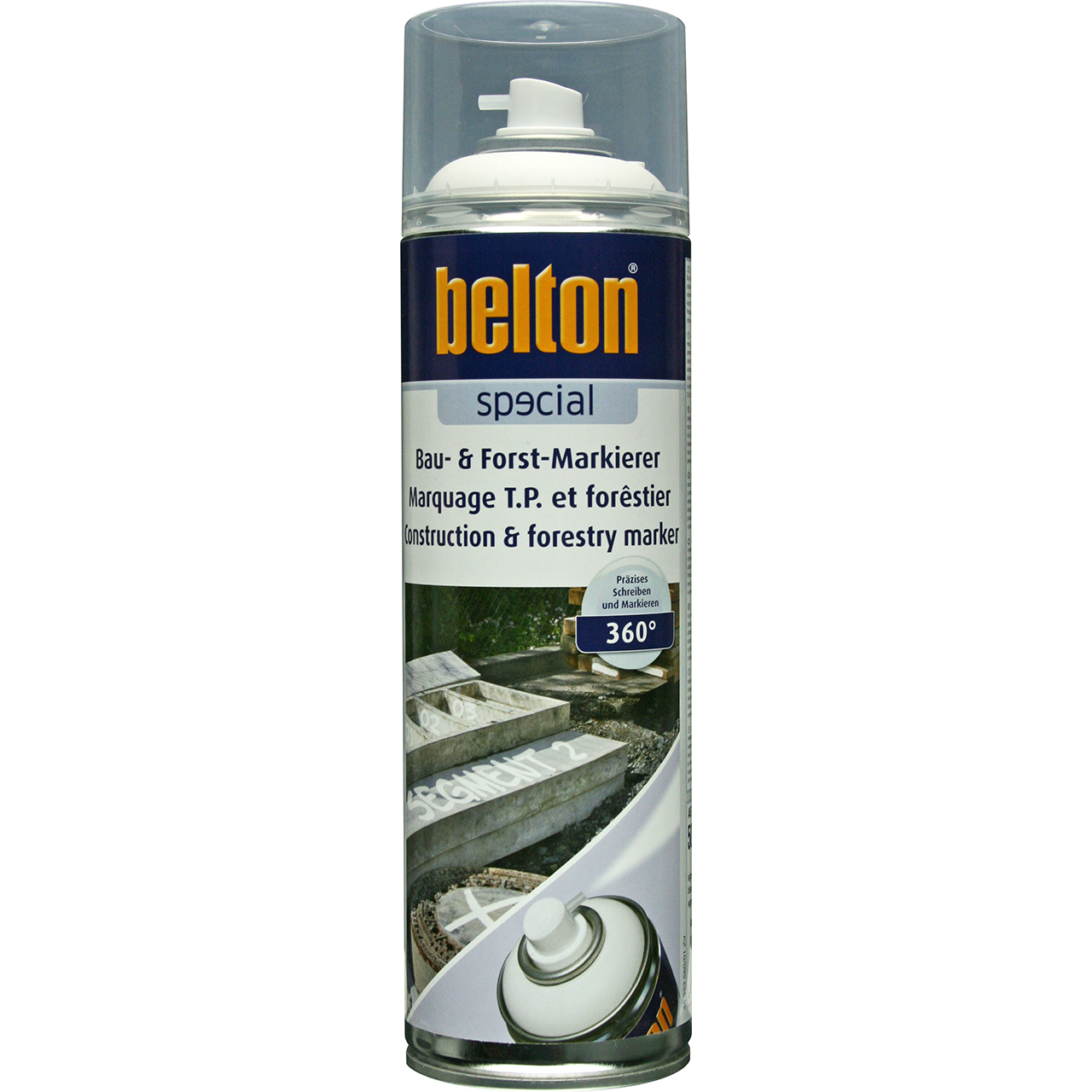 323560 belton Bau- und Forst-Markierer signalweiß, 500ml