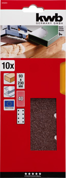 818204-300 Kwb Schleifstreifen Typ B, K 40