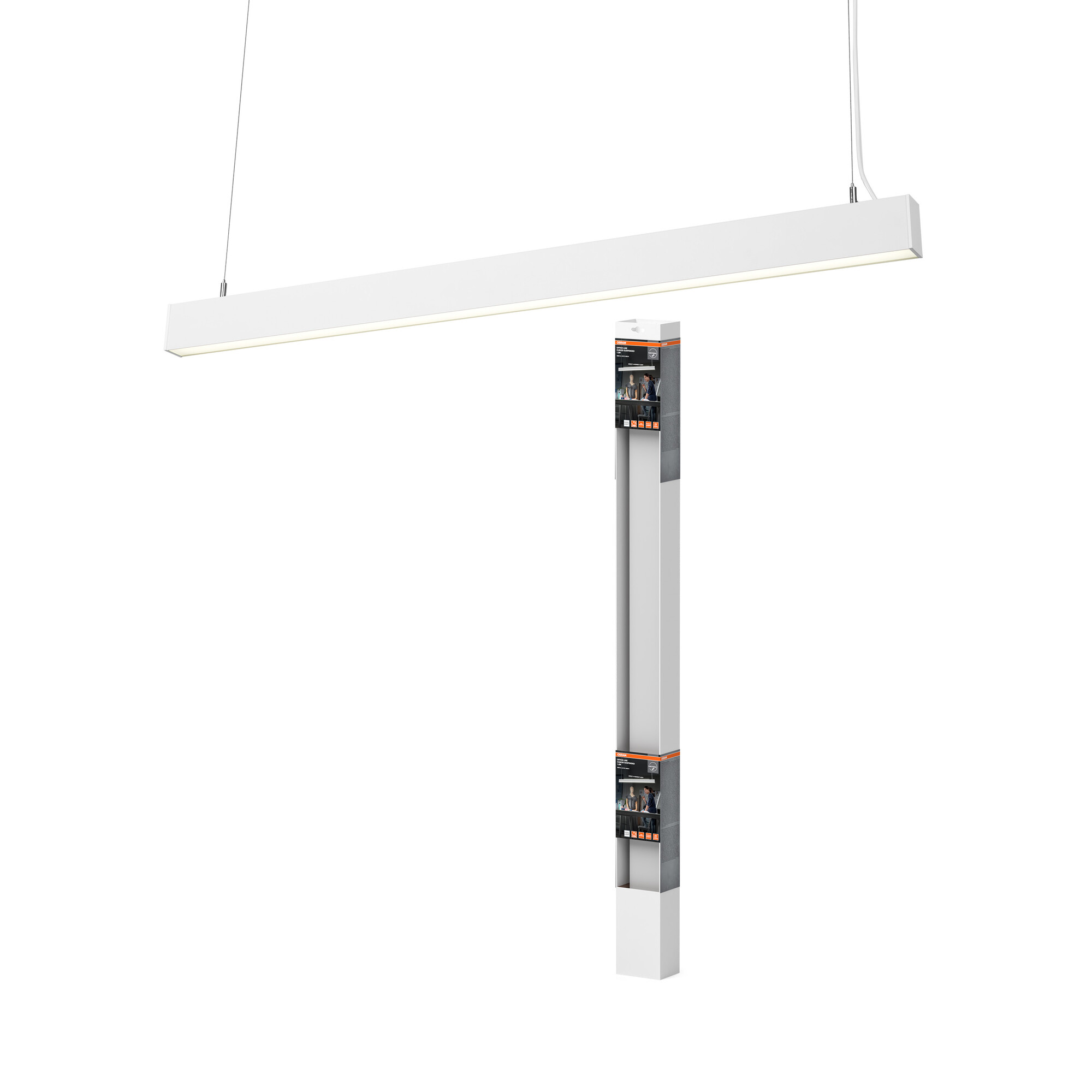 Osram LED Pendelleuchte Office Line, dimmbar, Neutralweiß
