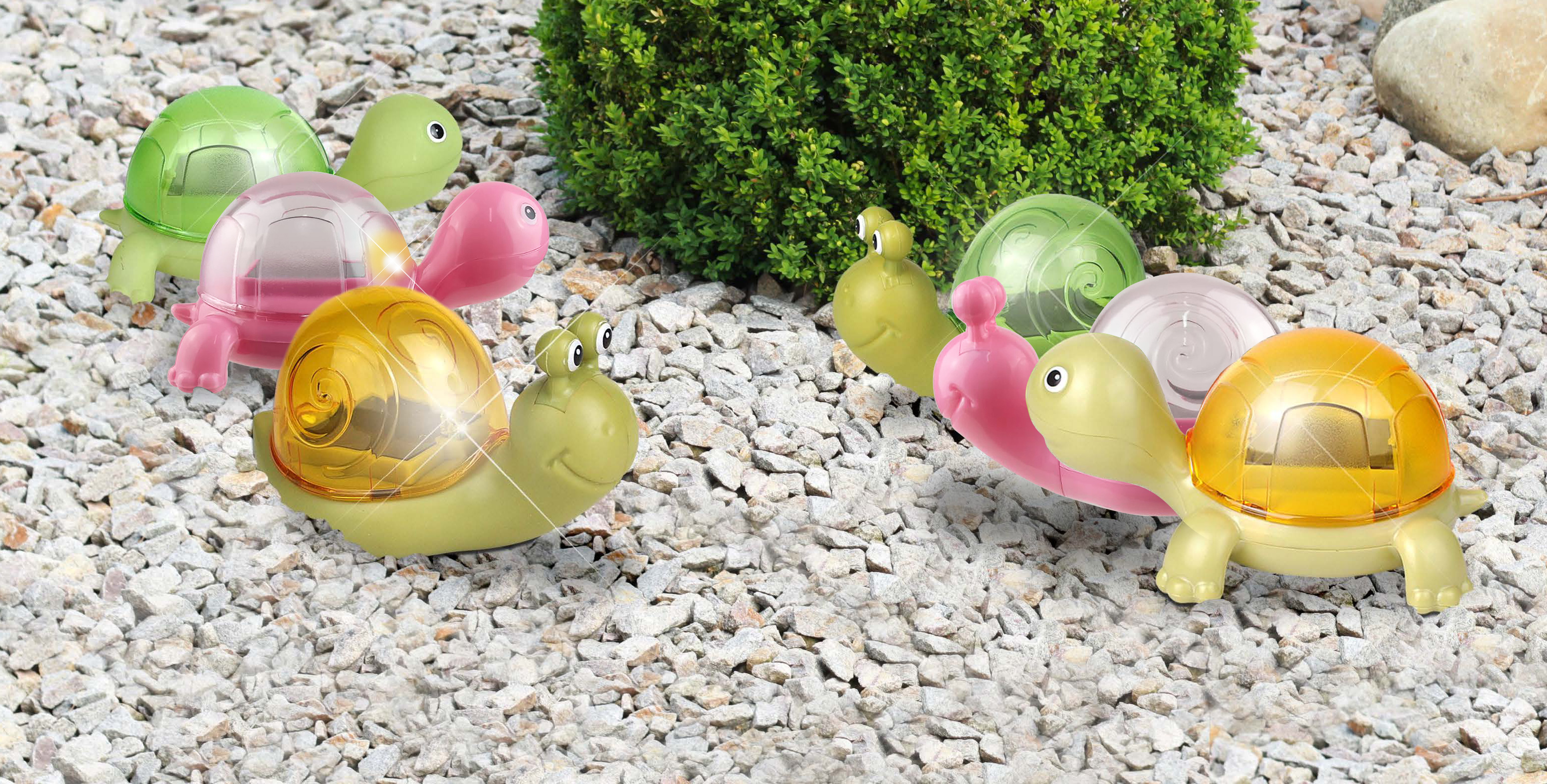 Globo Solarleuchte Kunststoff bunt, 1xLED