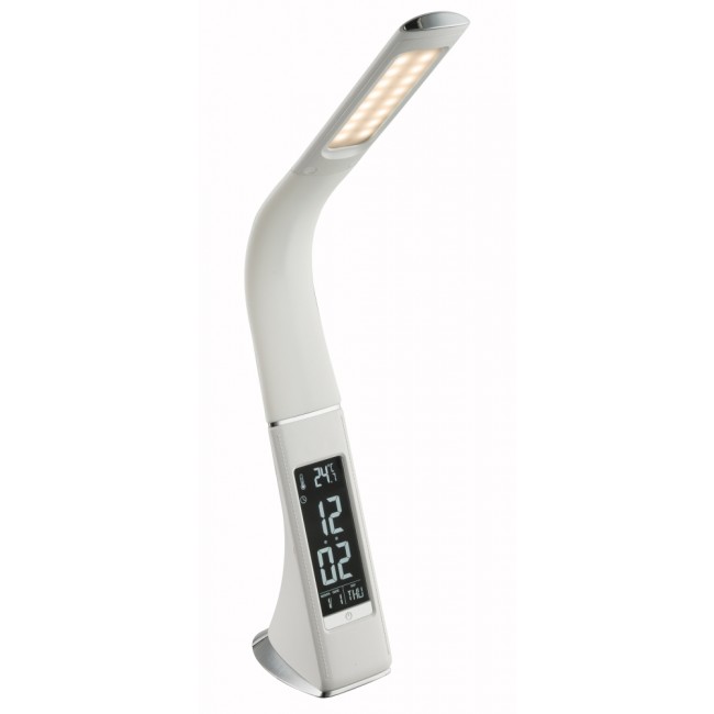 globo-sophie-tischleuchte-58333-0 Globo Tischleuchte, 6,5W 240LM, Leder/schwarz, Touchdimmer