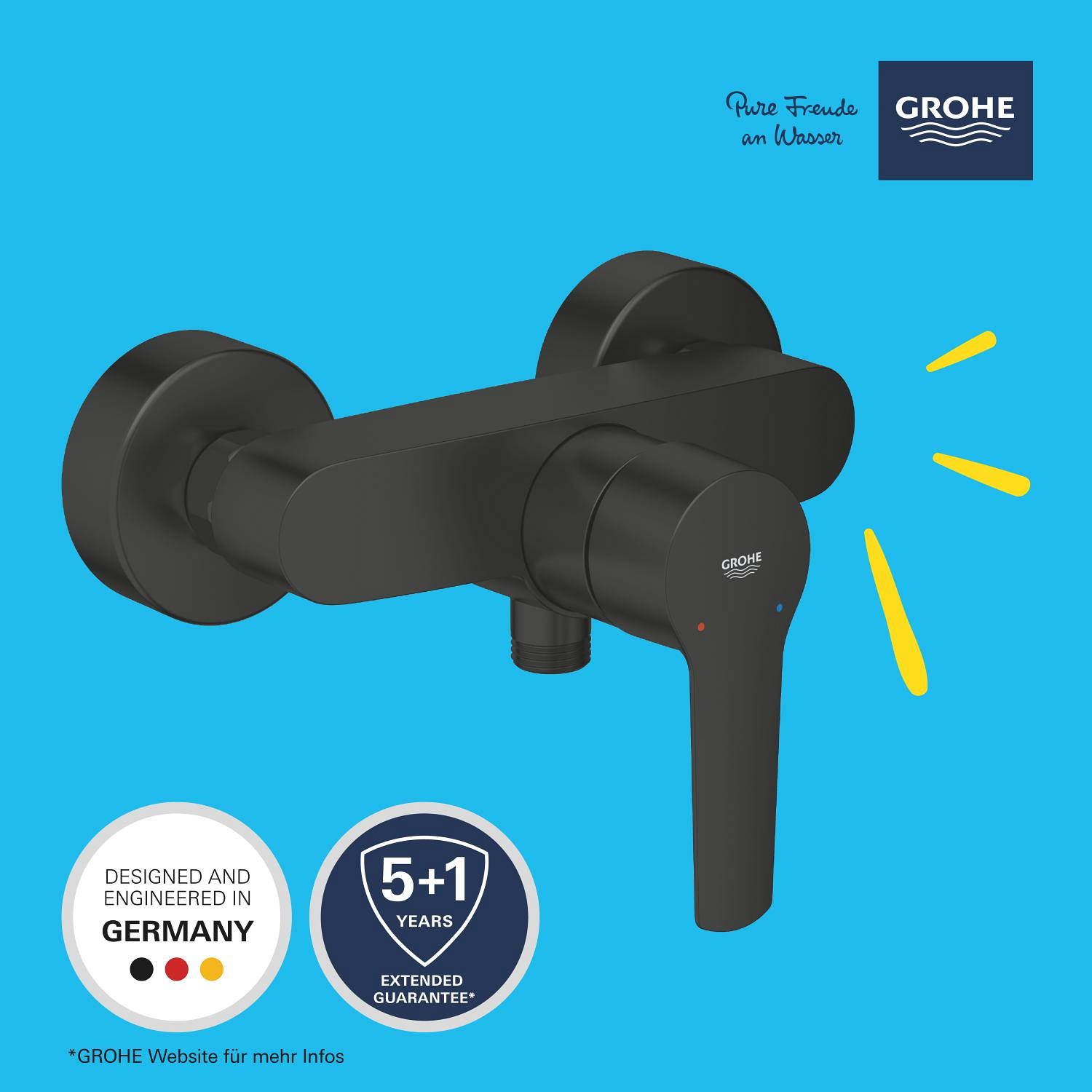 Grohe Start Einhand-Wannenbatterie, 1/2"