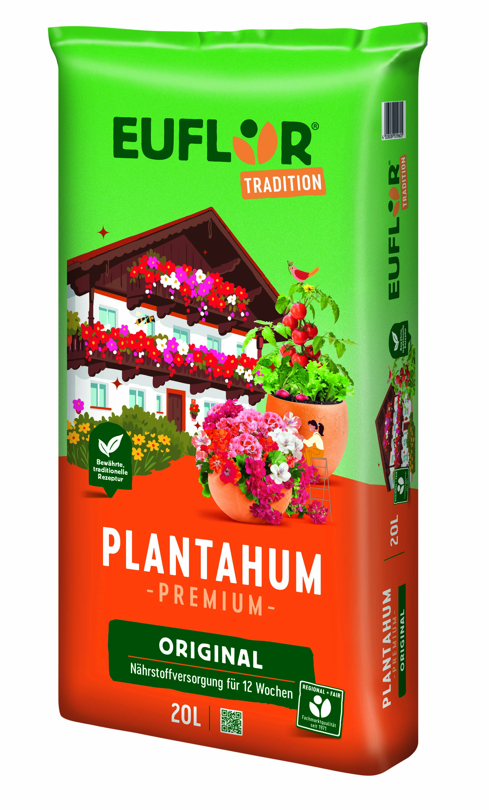 Euflor Tradition Plantahum Premium Original, 20l