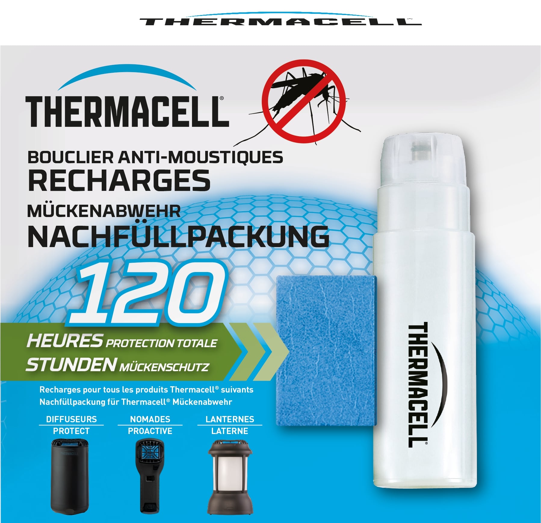 Thermacell Mückenabwehr-Set 120 Stunden, 1 Stück
