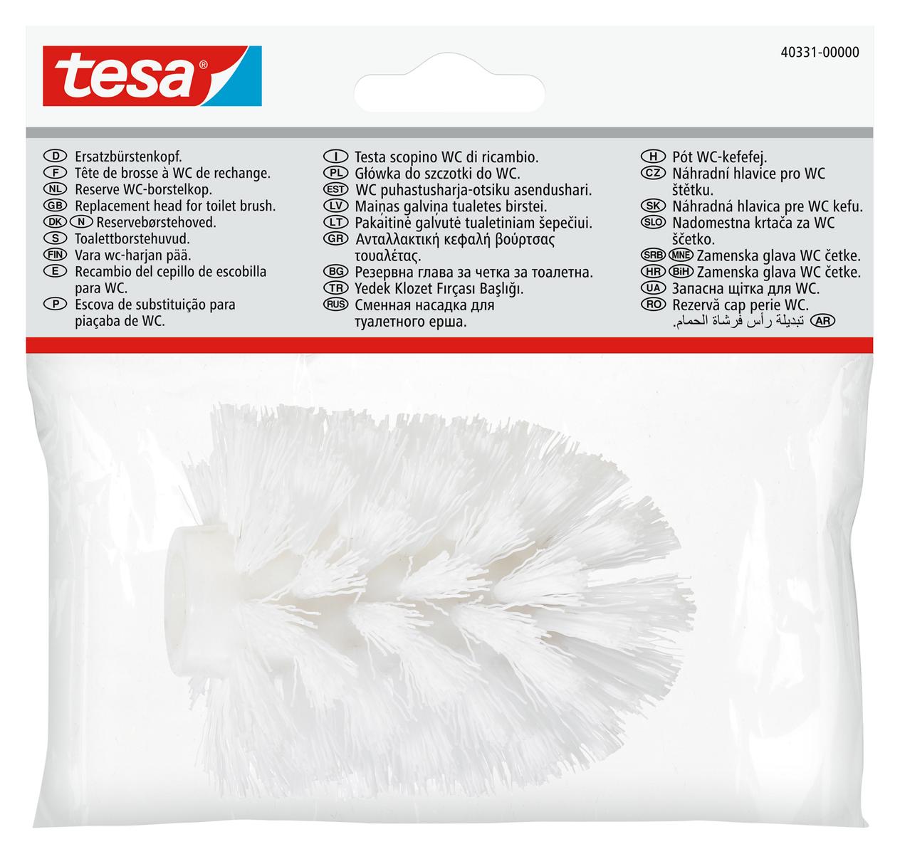 tesa_403310000000_LI490_front_pa tesa Ersatzbürstenkopf, weiß