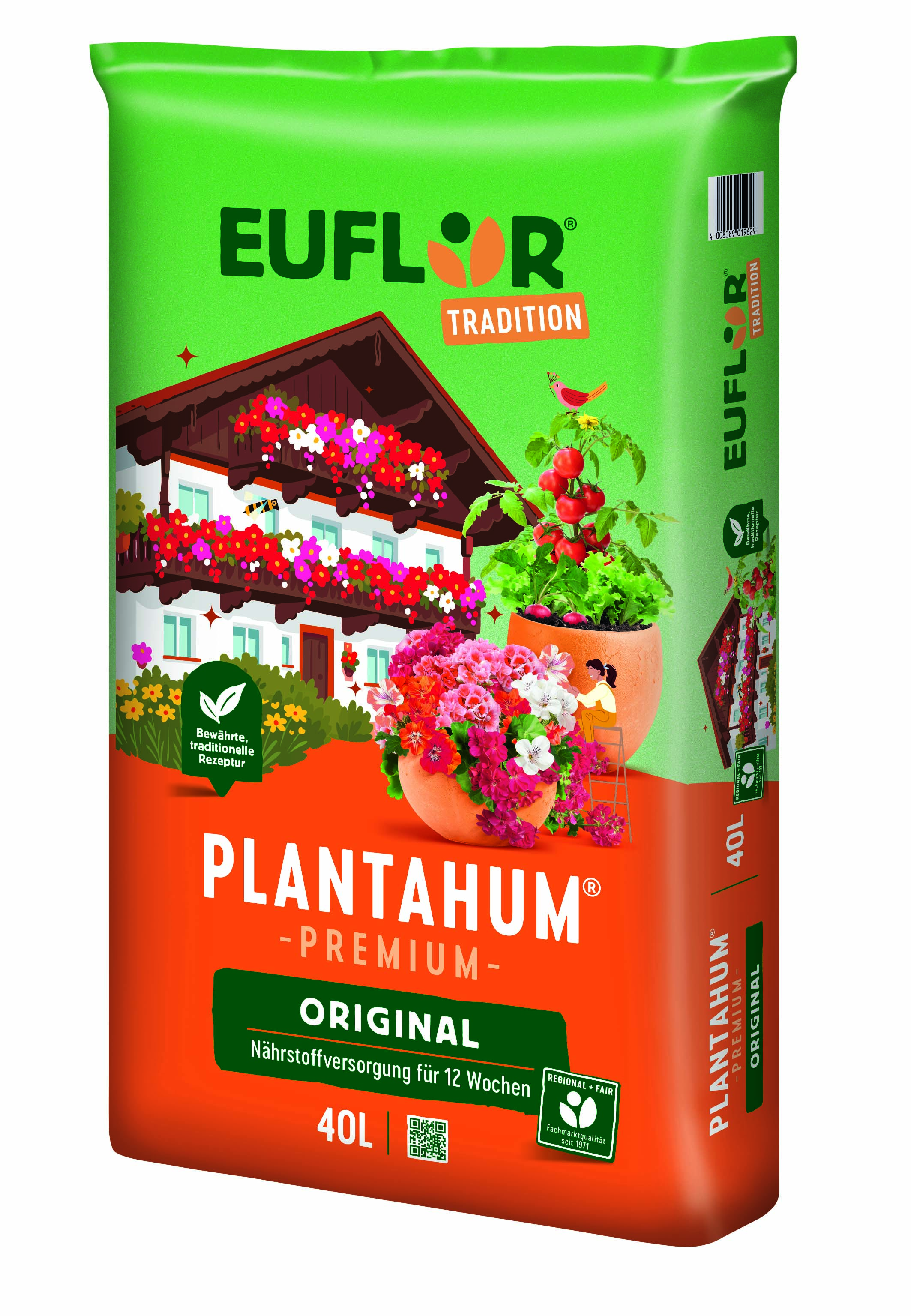 Euflor Tradition Plantahum Premium Original, 40l