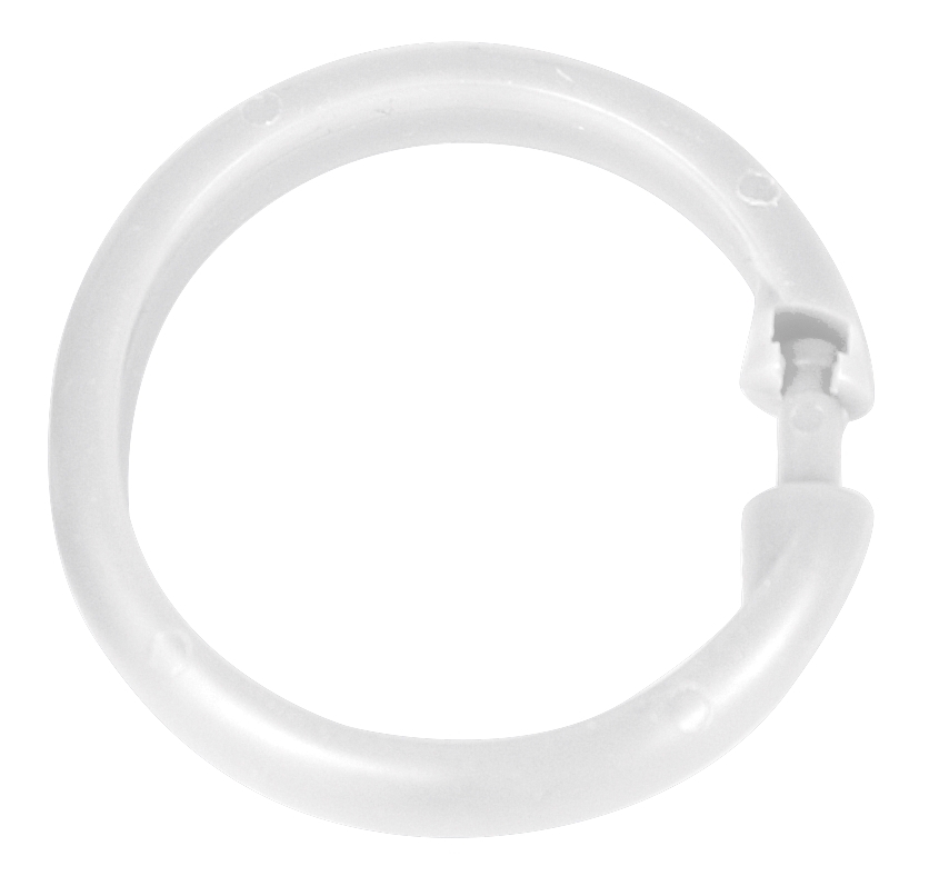 Schöner Wohnen Duschvorhangringe groß weiß Schöner Wohnen Duschvorhangringe groß weiß